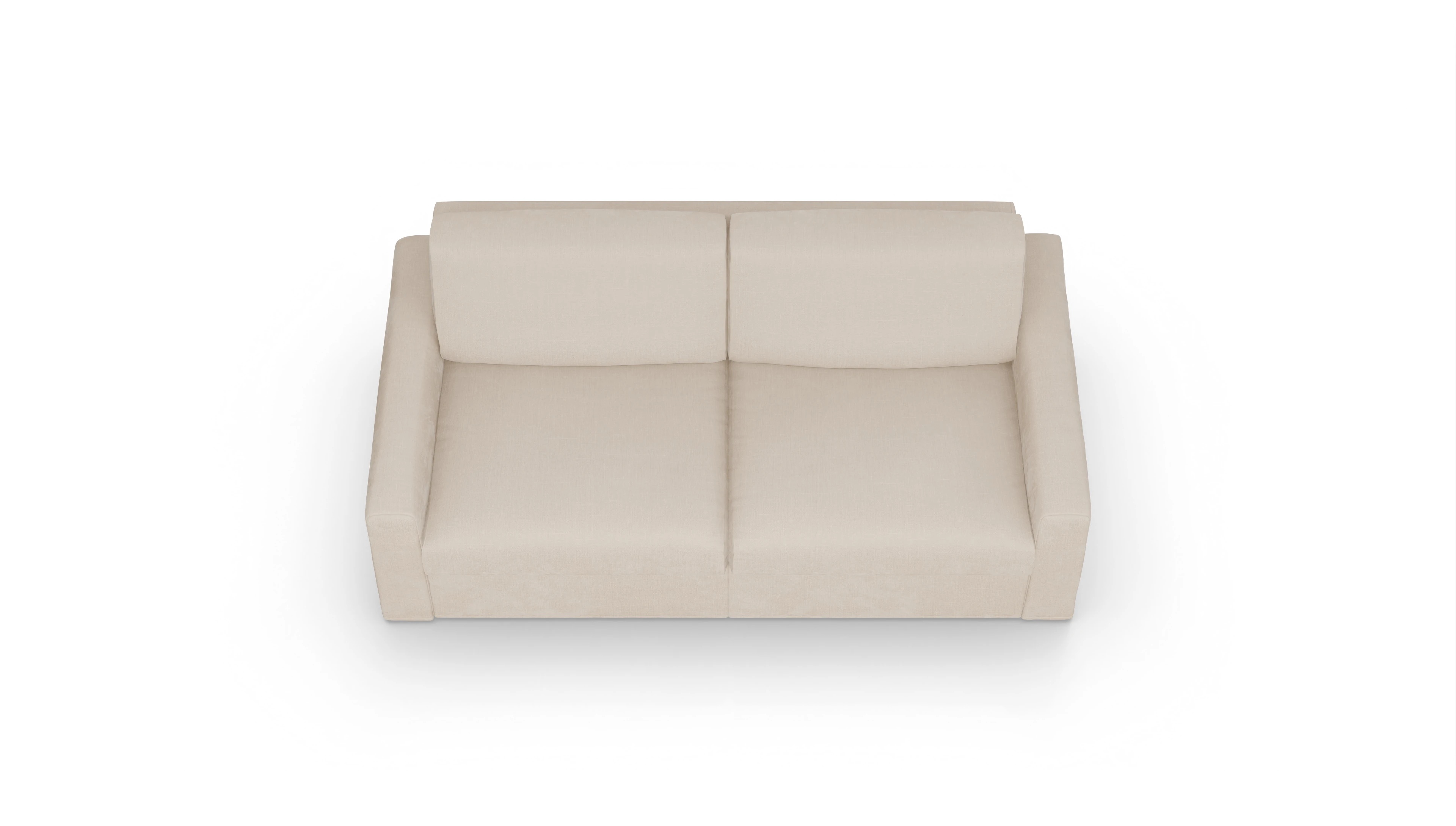 Ansicht des Produktes Vinanti 2,5-Sitzer in Stoff weiß