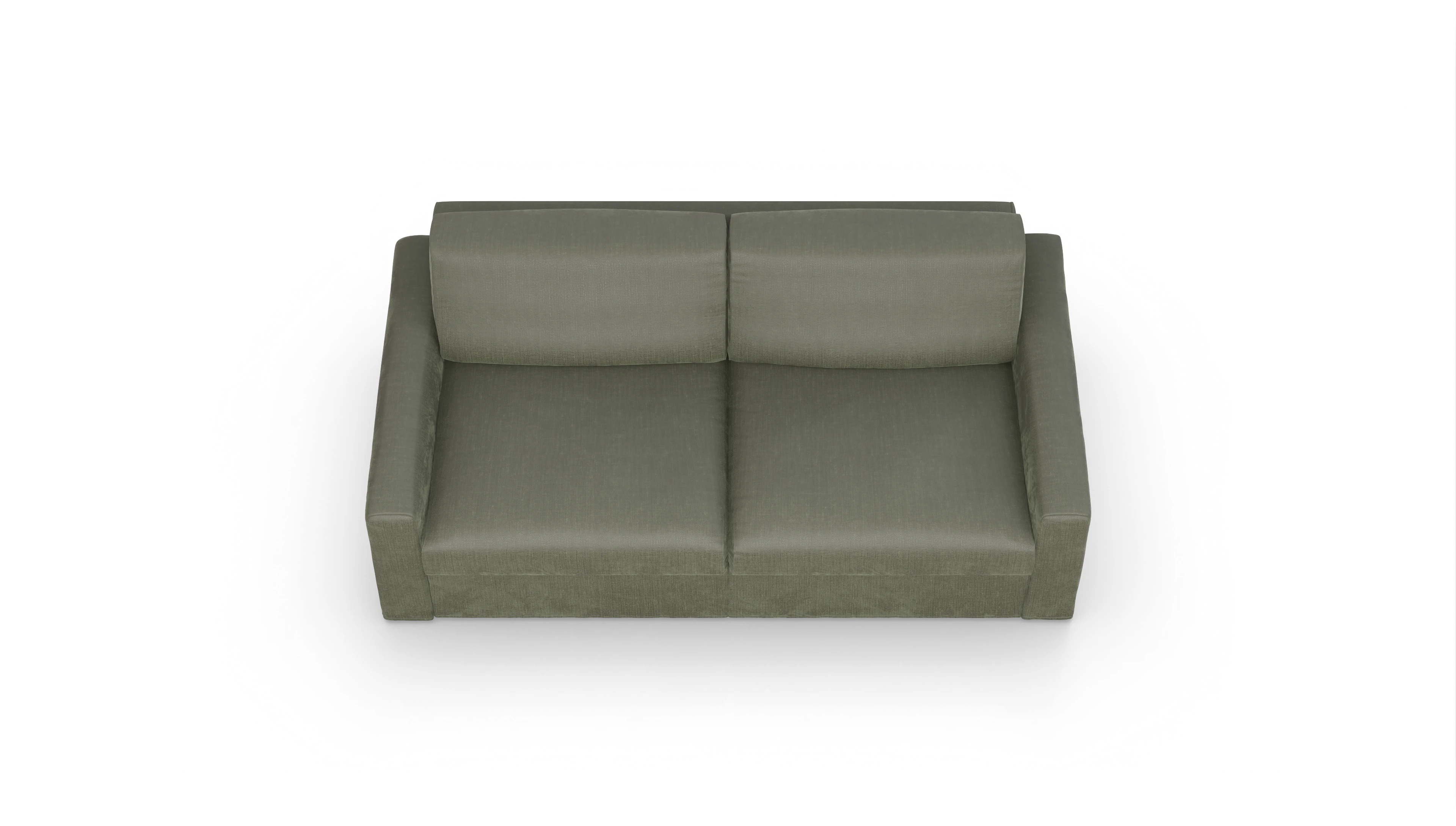 Ansicht des Produktes Vinanti 2,5-Sitzer in Stoff grün