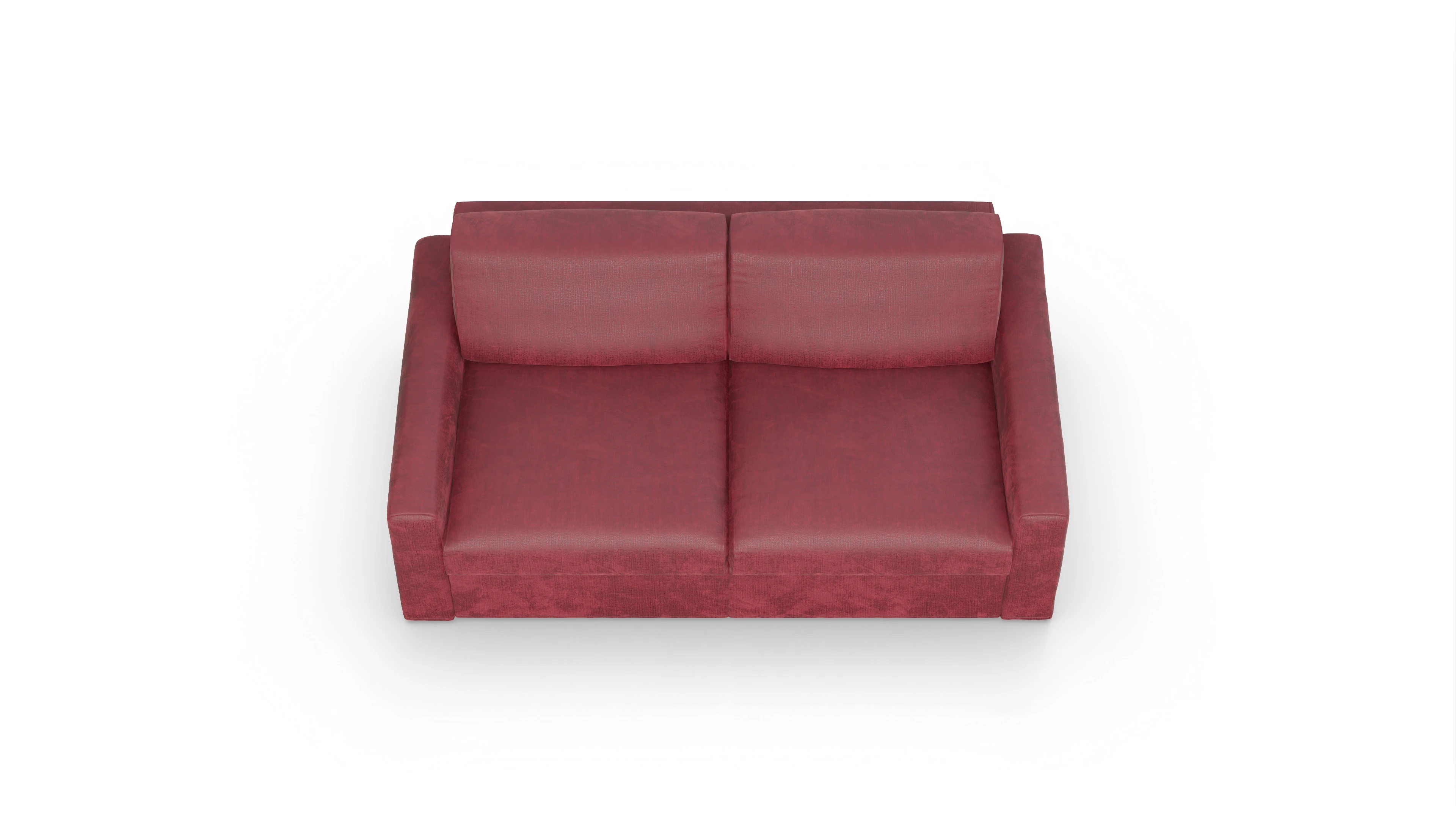 Ansicht des Produktes Vinanti 2-Sitzer in Stoff rot