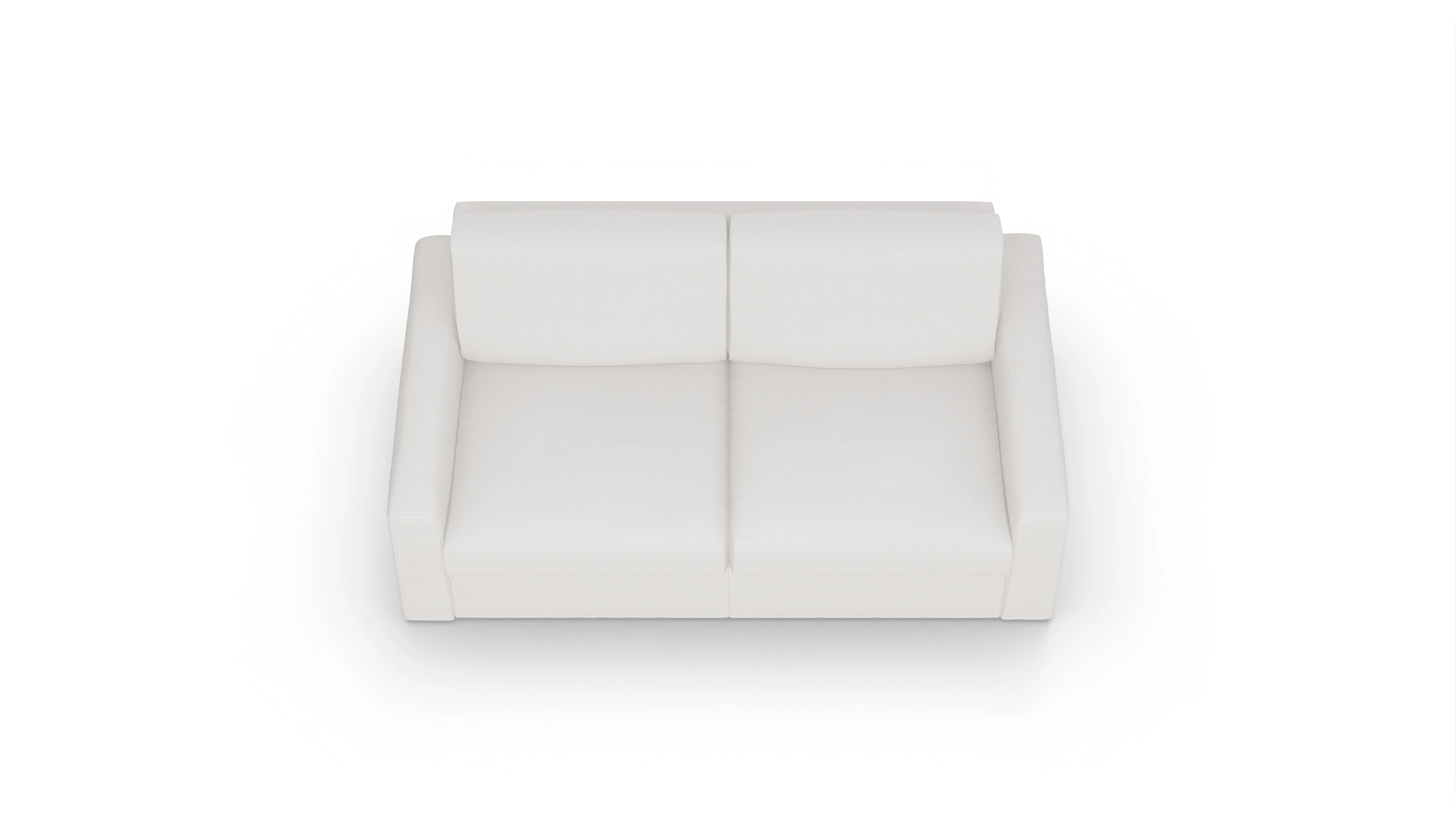 Ansicht des Produktes Vinanti 2-Sitzer in Stoff weiß