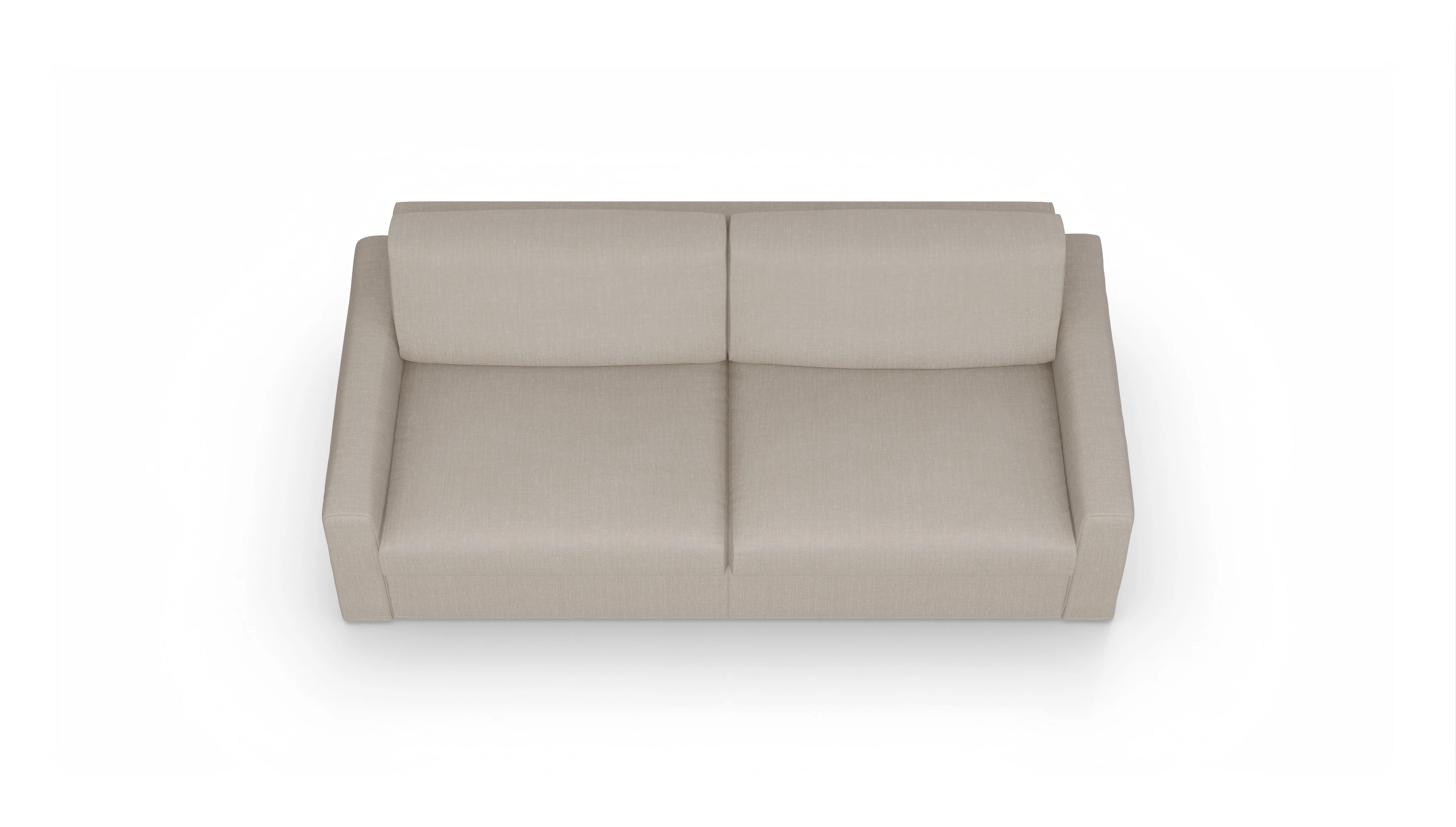 Ansicht des Produktes Vinanti 3-Sitzer in Stoff braun