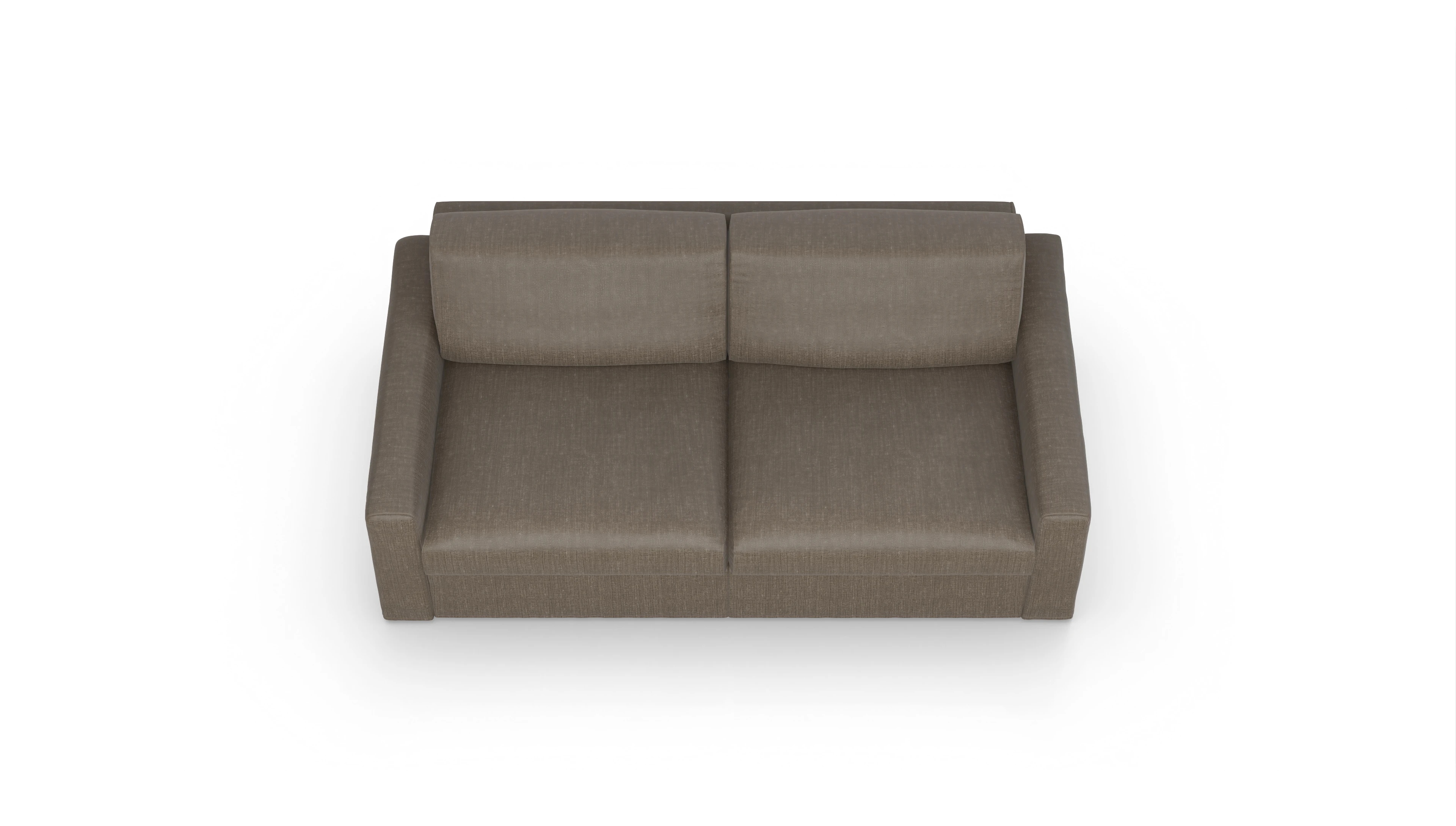 Ansicht des Produktes Vinanti 2,5-Sitzer in Stoff braun