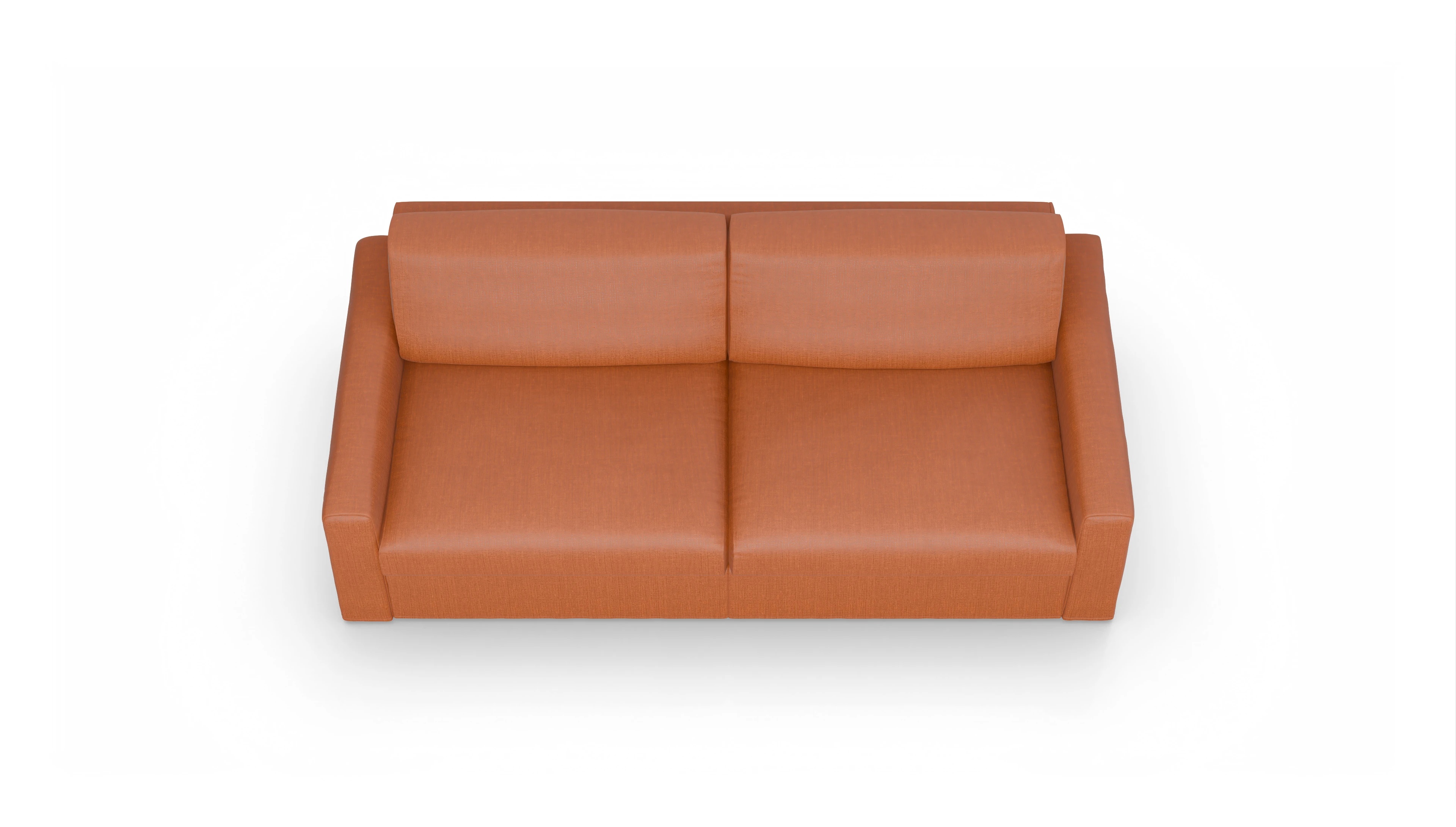 Ansicht des Produktes Vinanti 3-Sitzer in Stoff orange