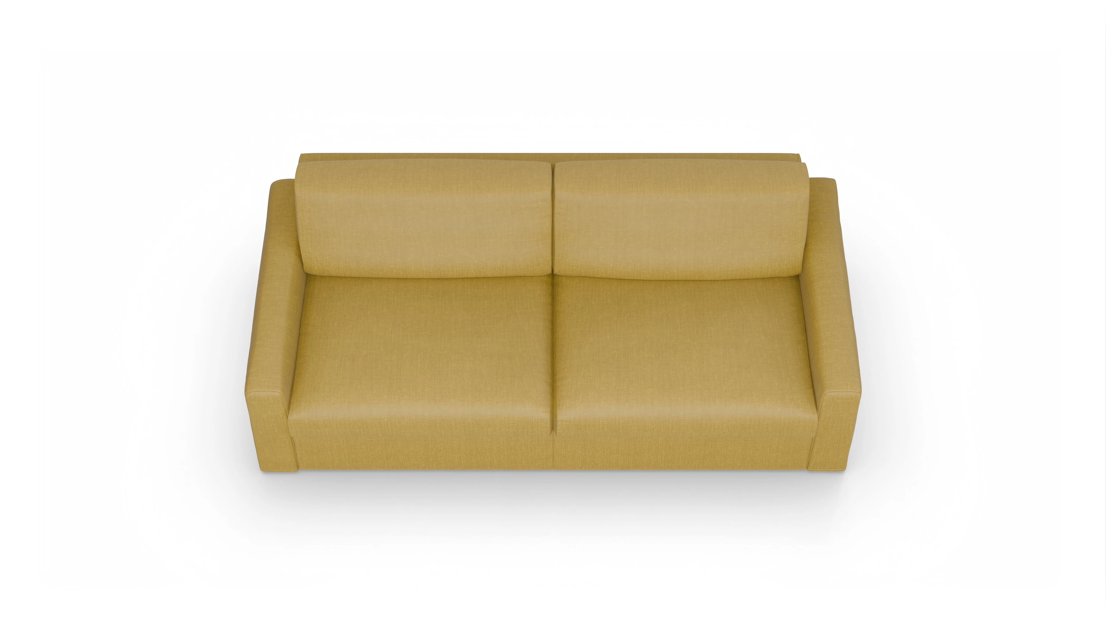 Ansicht des Produktes Vinanti 3-Sitzer in Stoff gelb