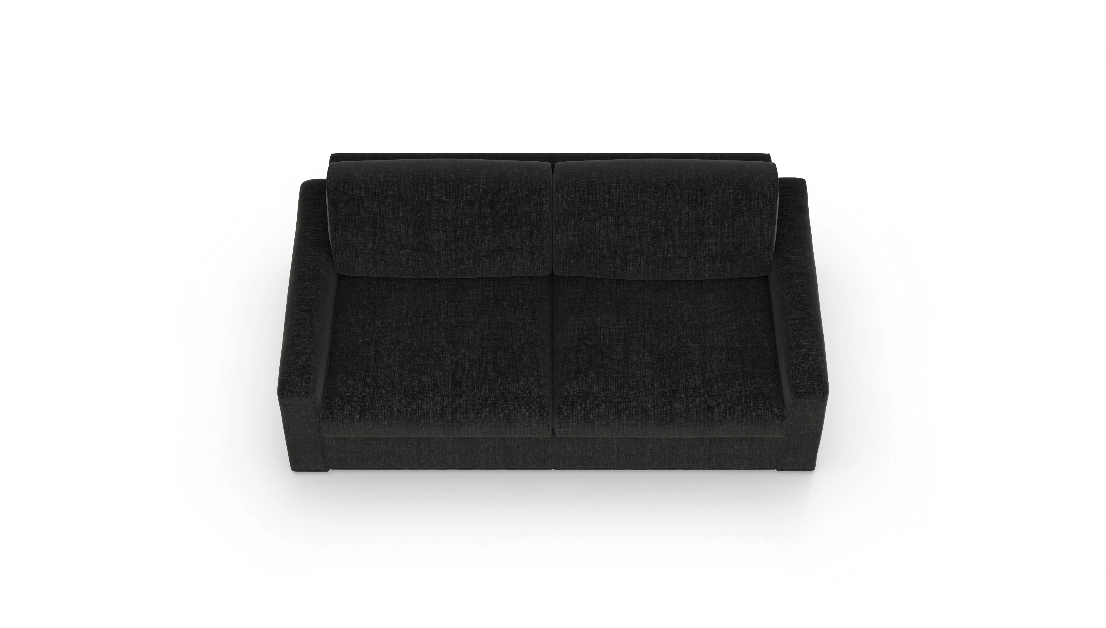 Ansicht des Produktes Vinanti 2,5-Sitzer in Stoff schwarz