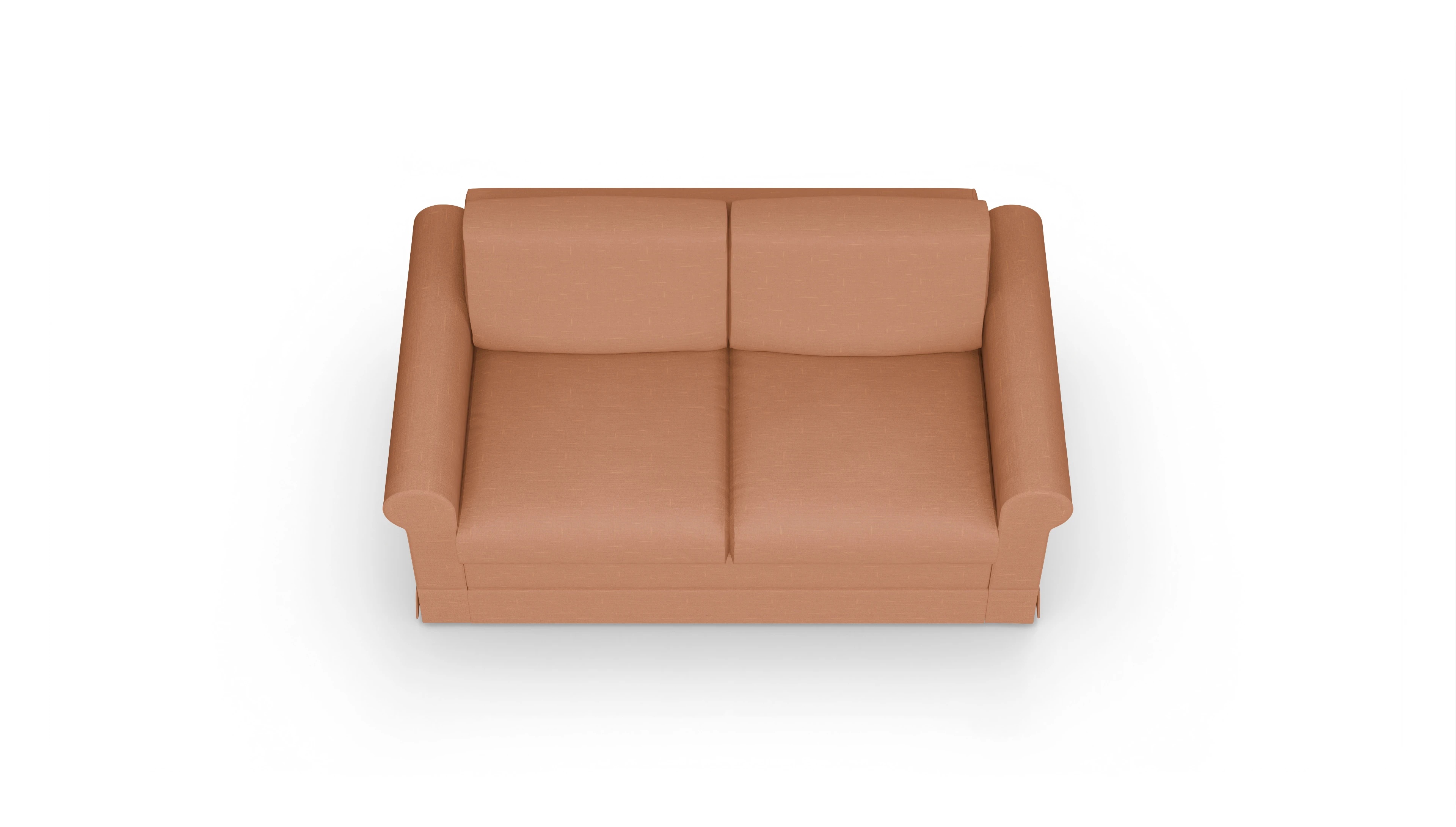 Ansicht des Produktes Bareteri 2-Sitzer in Stoff orange