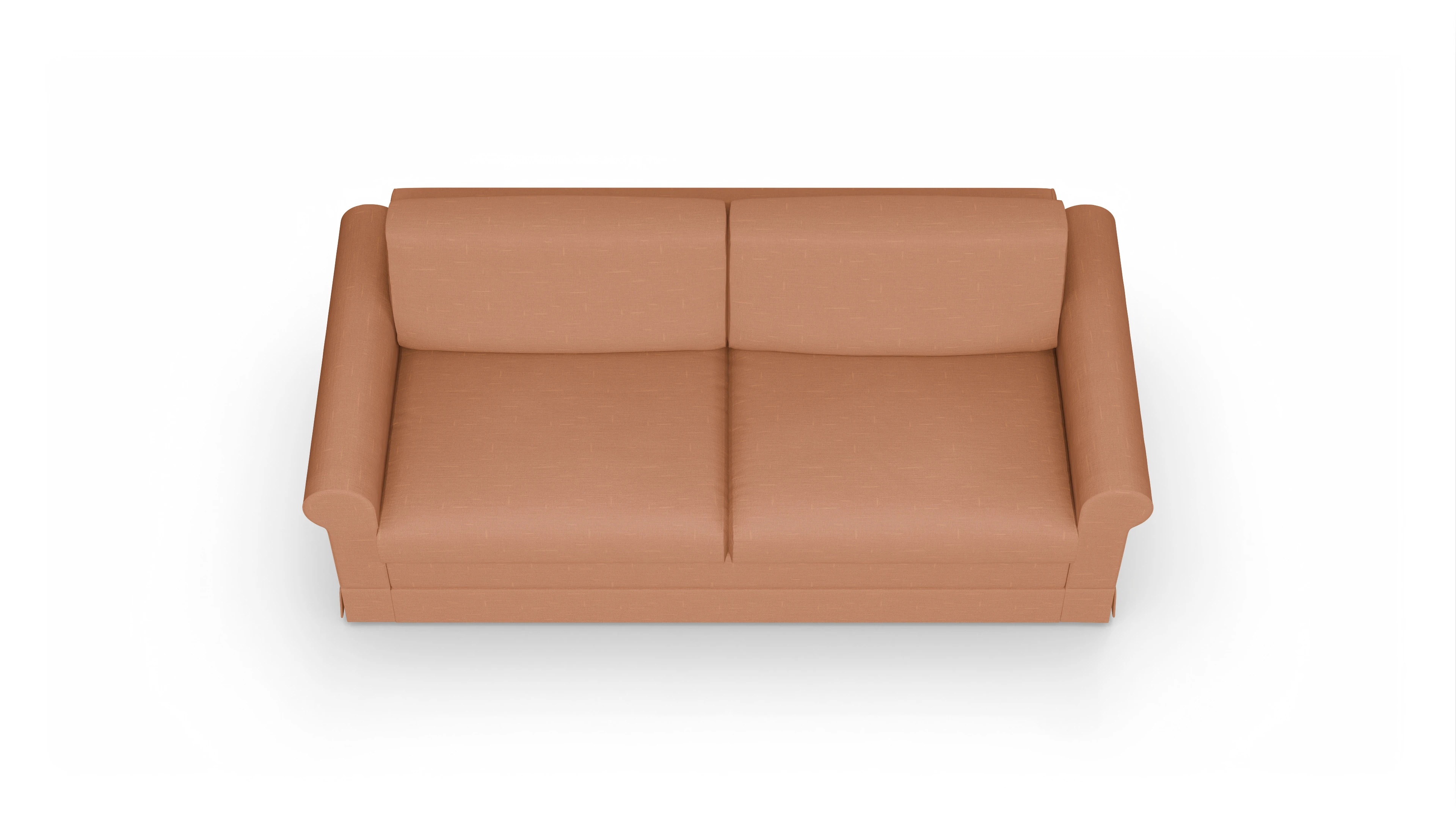 Ansicht des Produktes Bareteri 3-Sitzer in Stoff orange