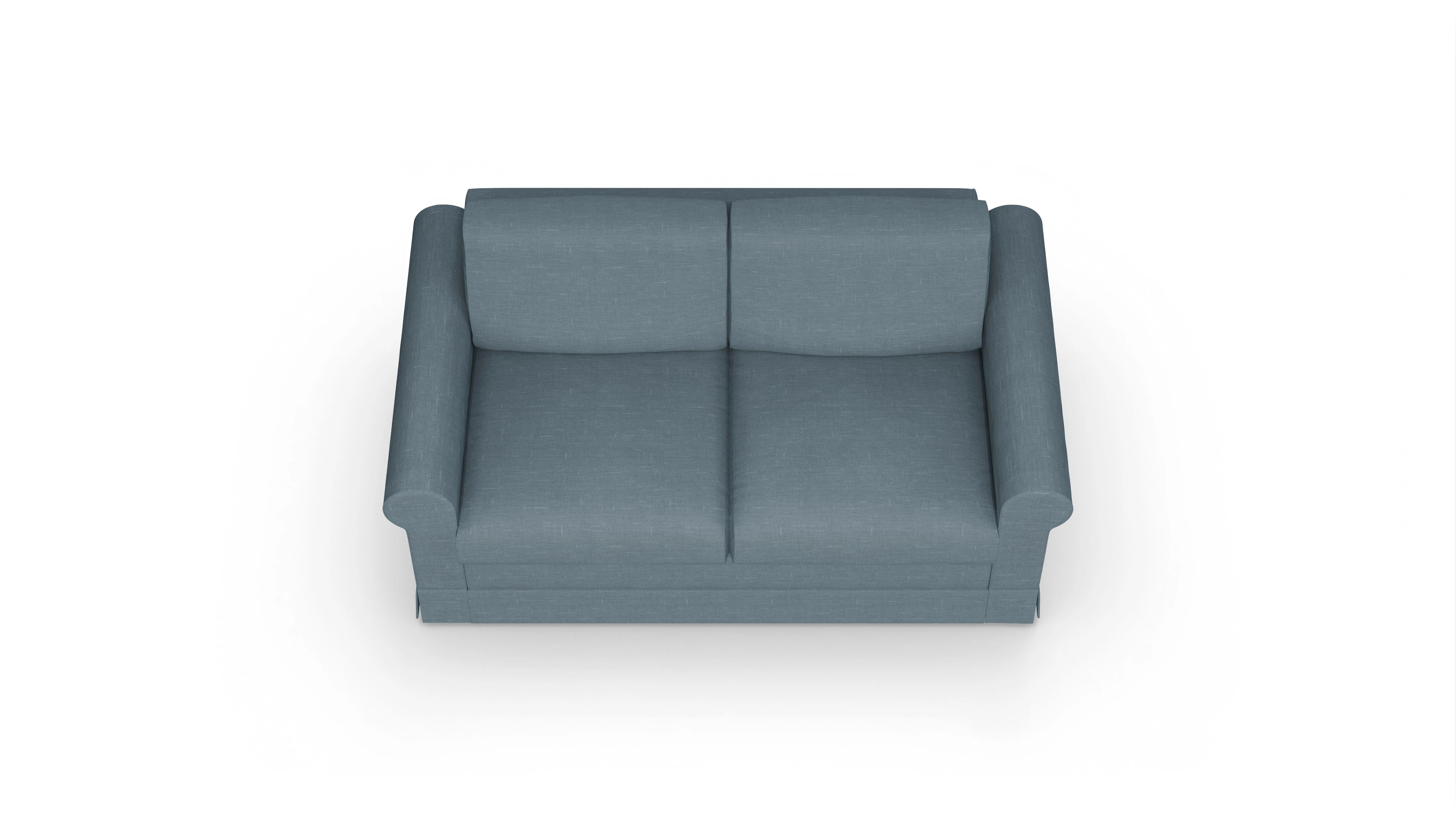 Ansicht des Produktes Bareteri 2-Sitzer in Stoff blau