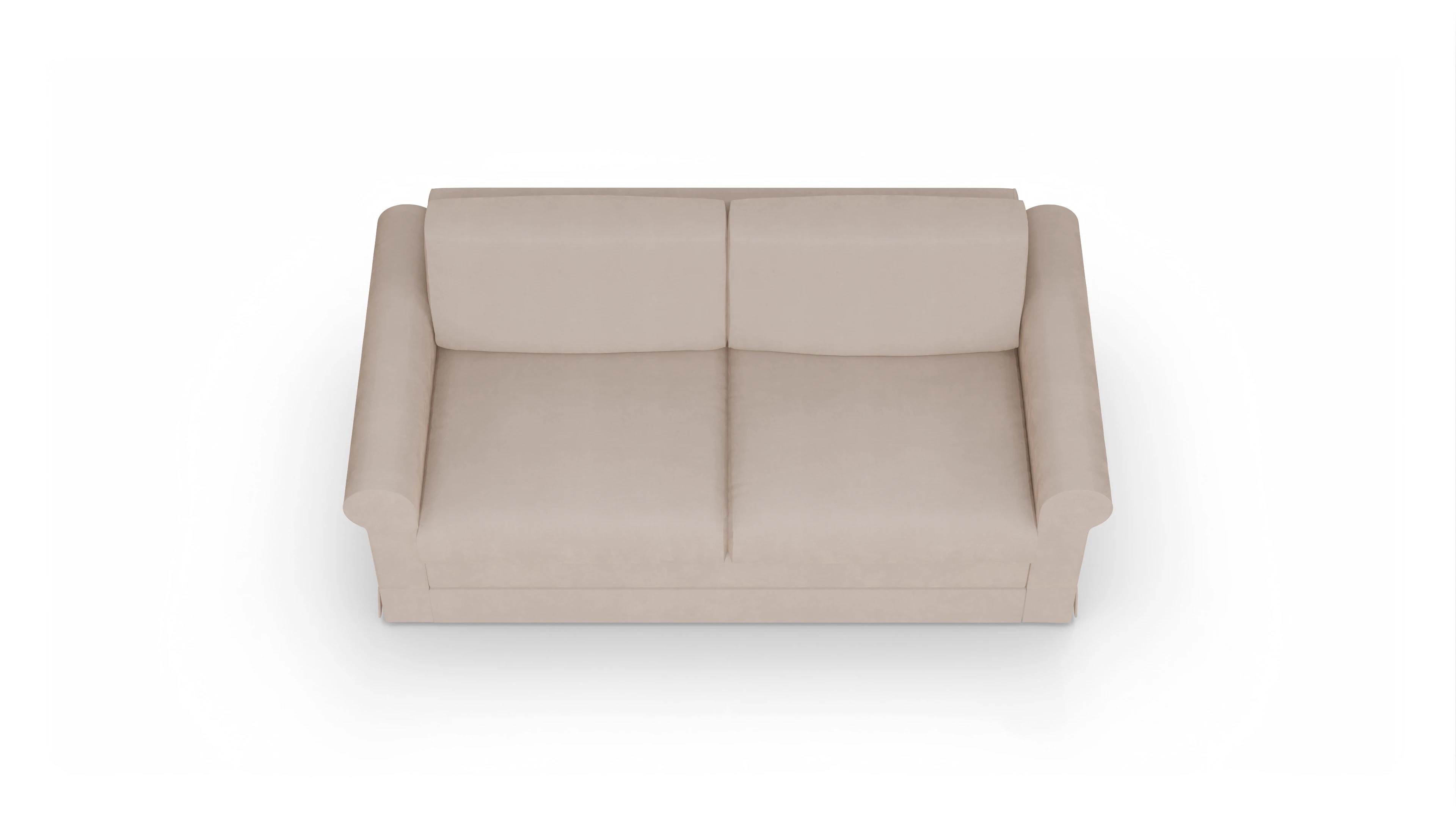 Ansicht des Produktes Bareteri 2,5-Sitzer in Samt beige