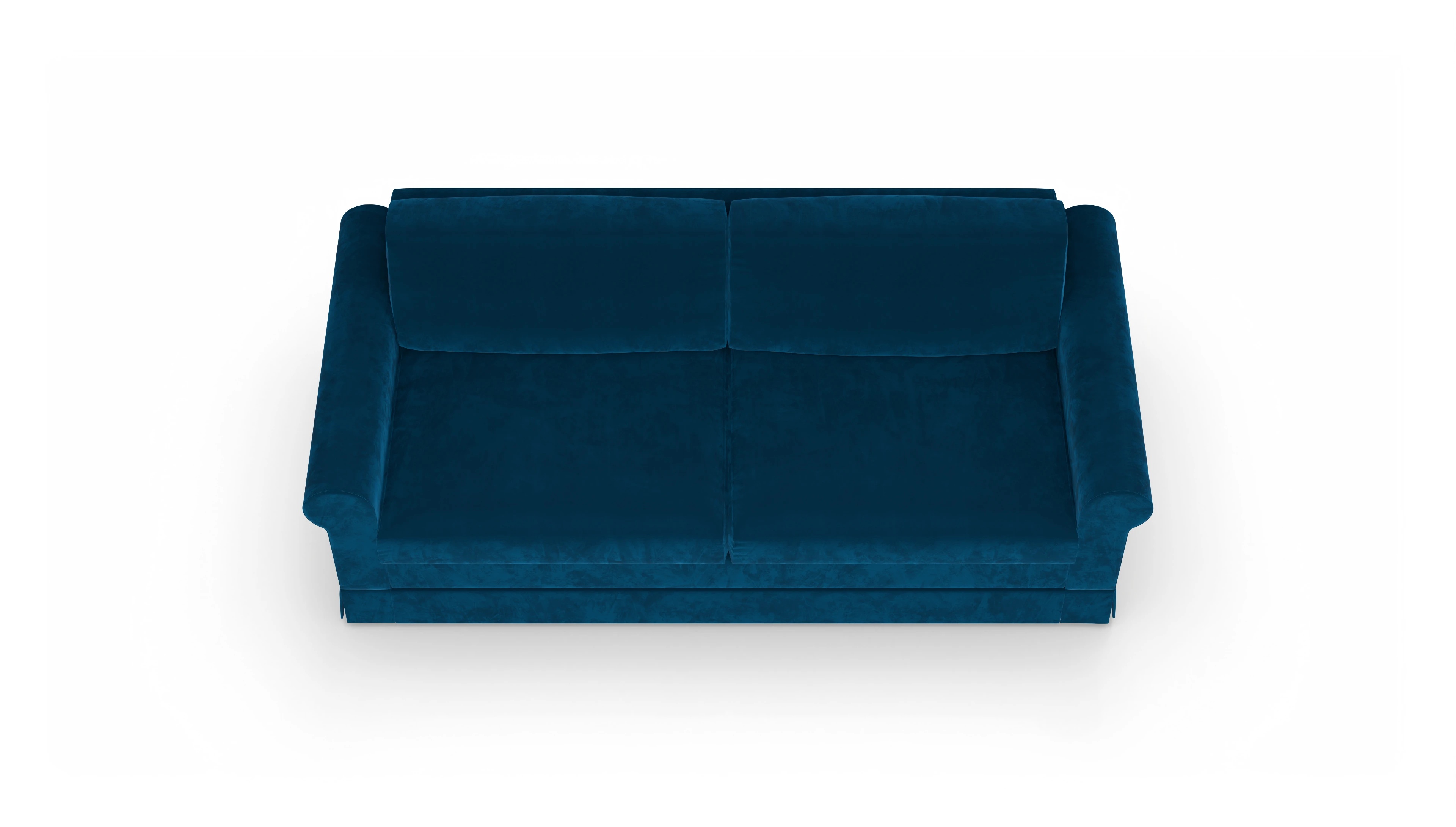 Ansicht des Produktes Bareteri 3-Sitzer in Samt blau