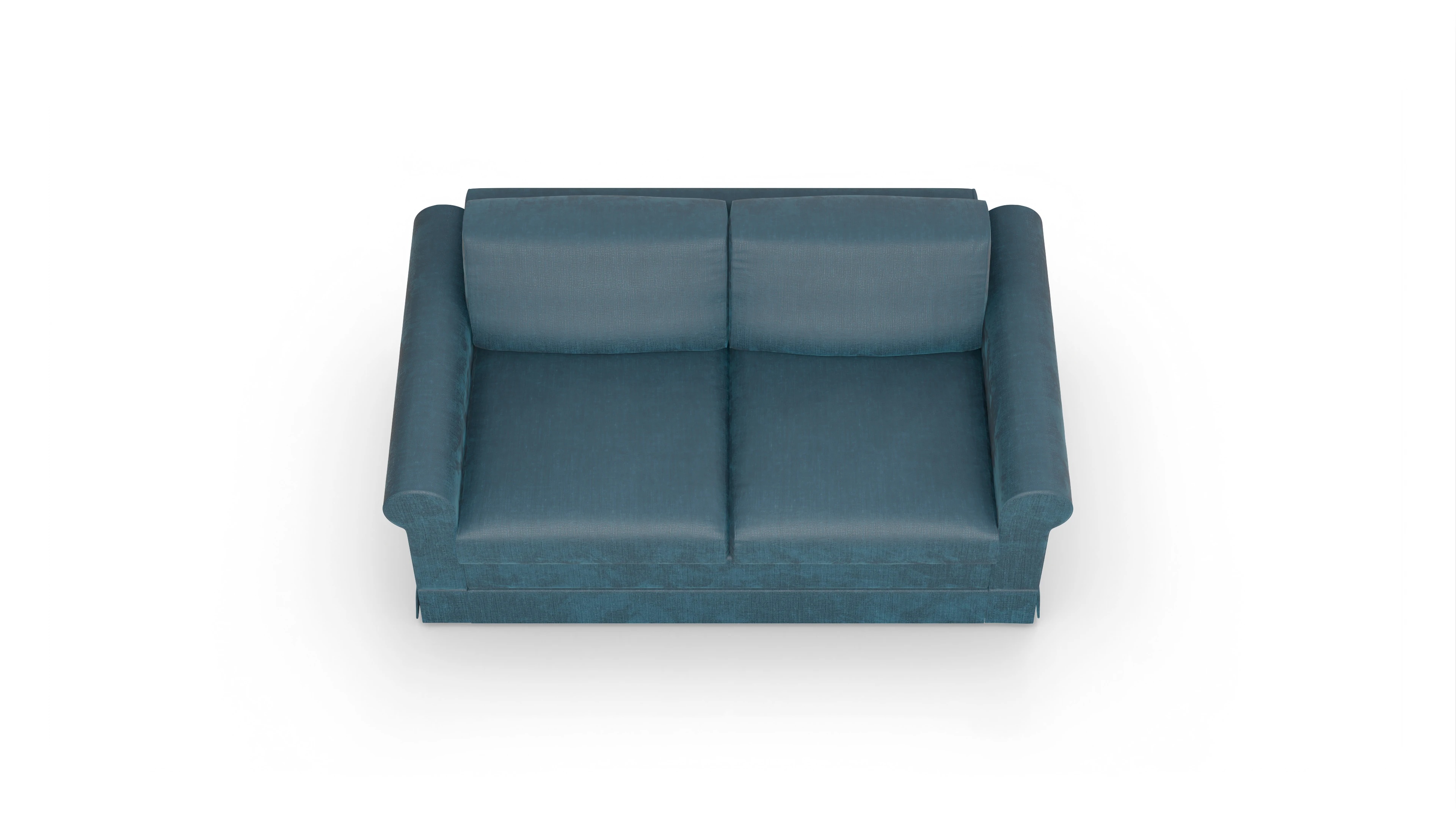 Ansicht des Produktes Bareteri 2-Sitzer in Stoff blau