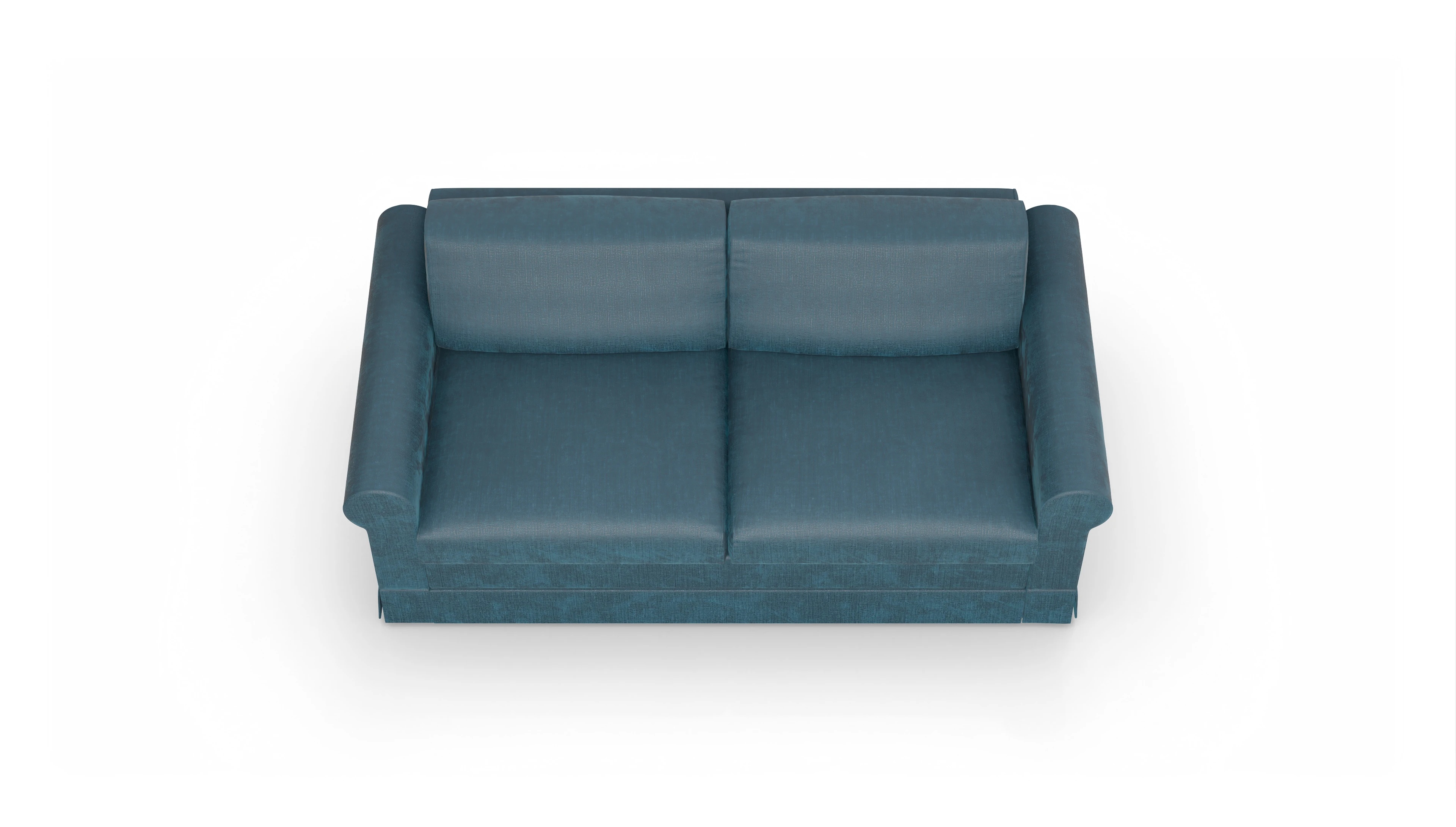 Ansicht des Produktes Bareteri 2,5-Sitzer in Stoff blau