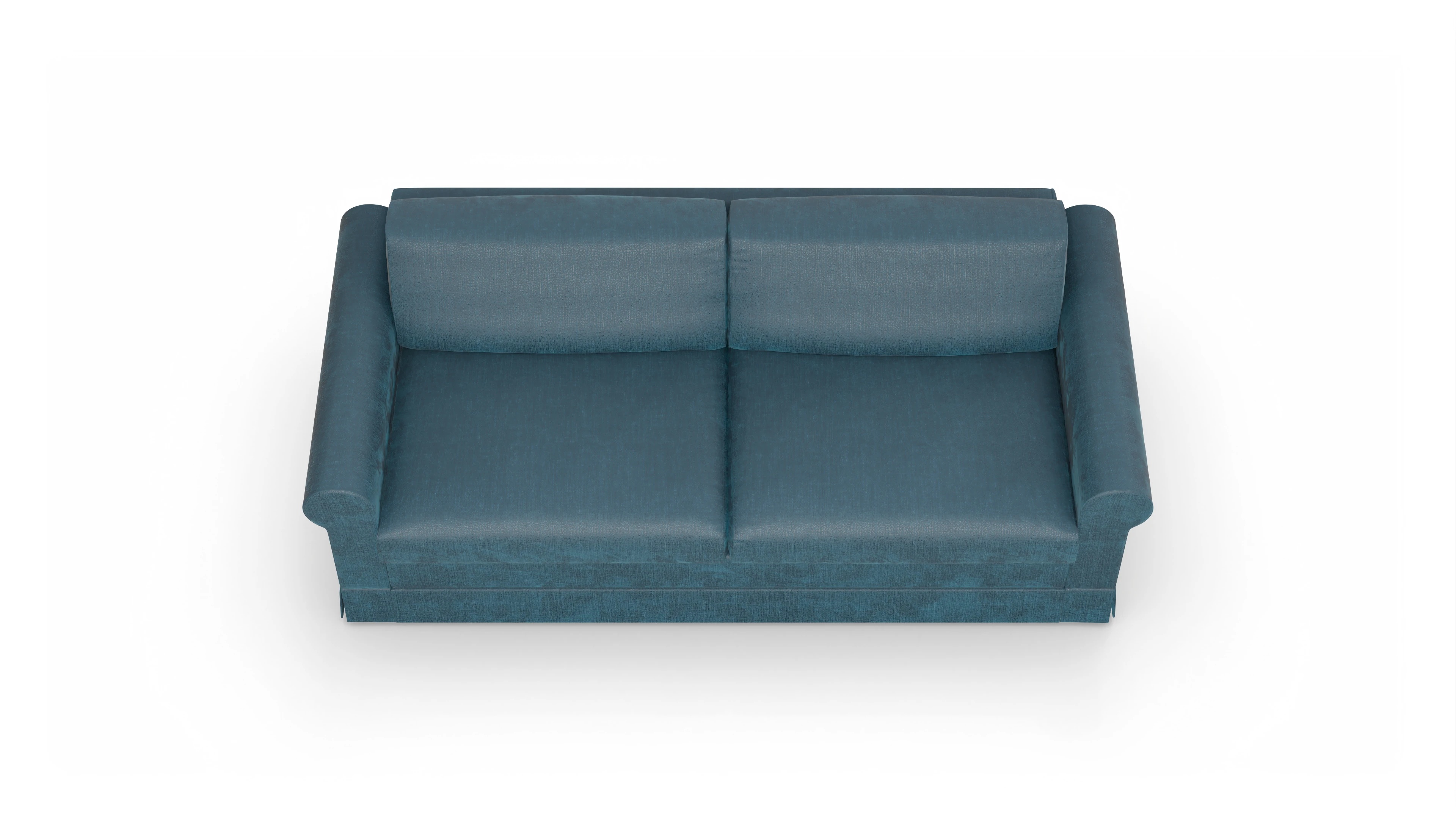 Ansicht des Produktes Bareteri 3-Sitzer in Stoff blau