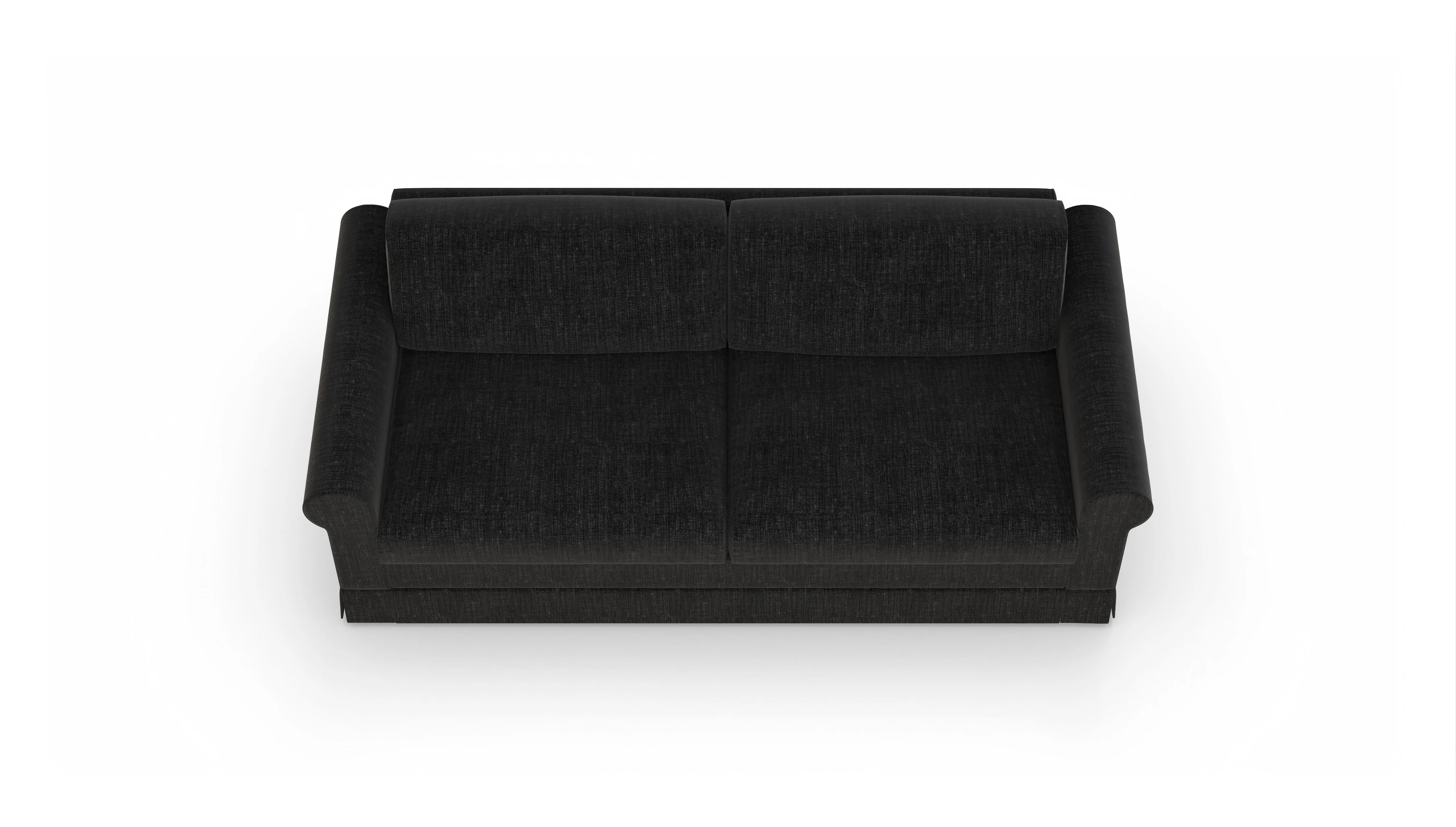 Ansicht des Produktes Bareteri 3-Sitzer in Stoff schwarz