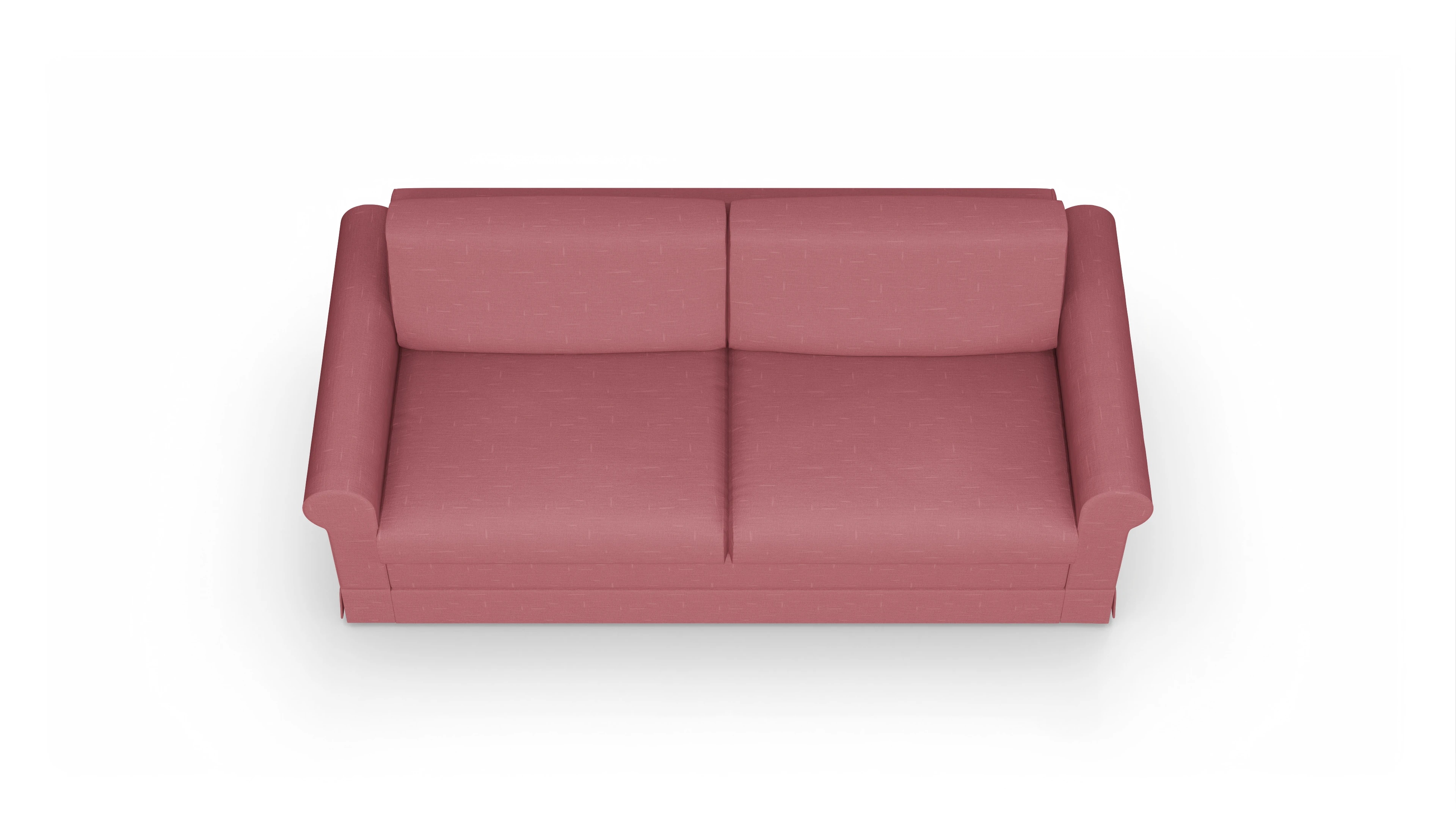 Ansicht des Produktes Bareteri 3-Sitzer in Stoff rot