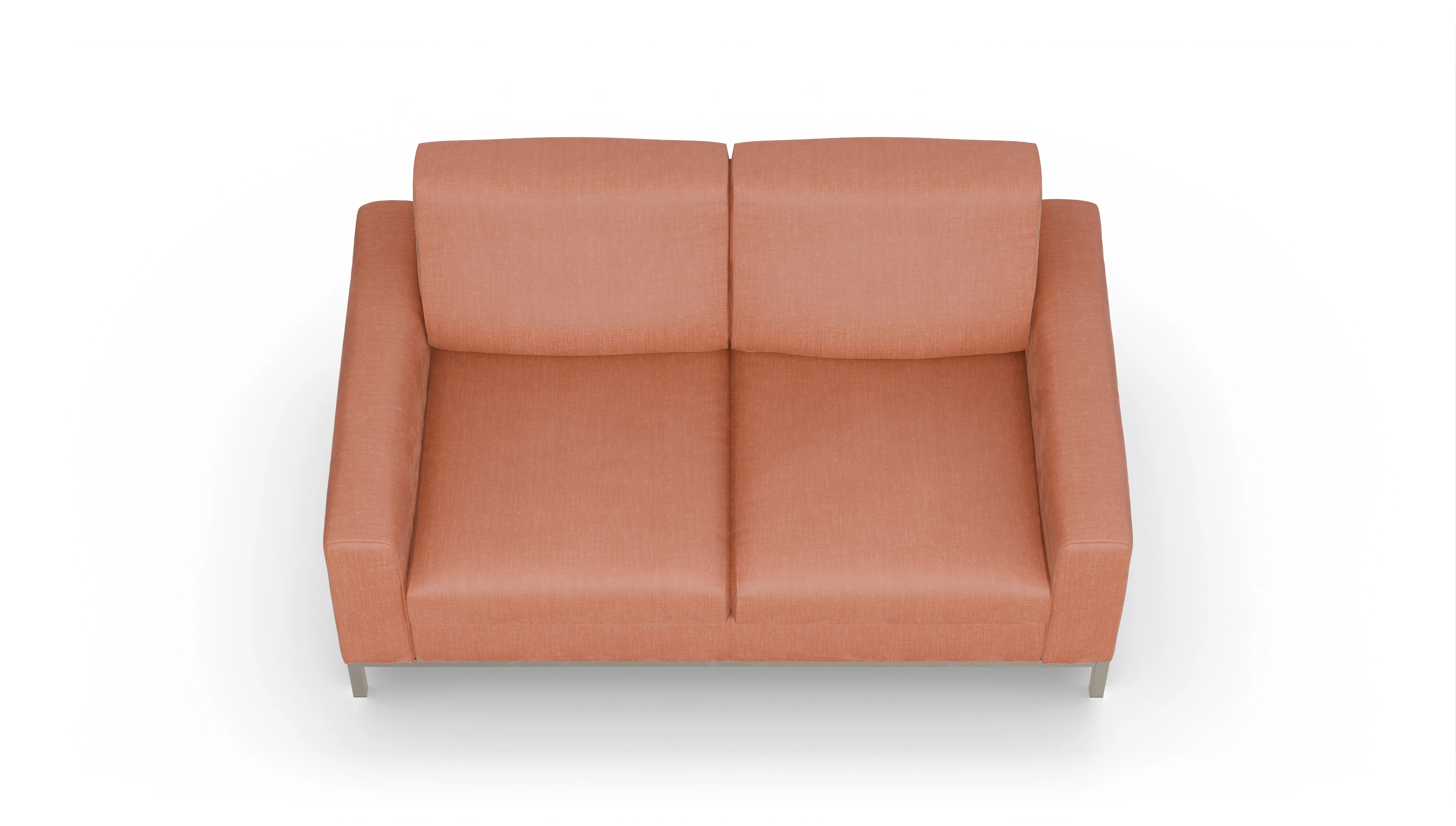 Ansicht des Produktes Paglia 2-Sitzer in Stoff orange