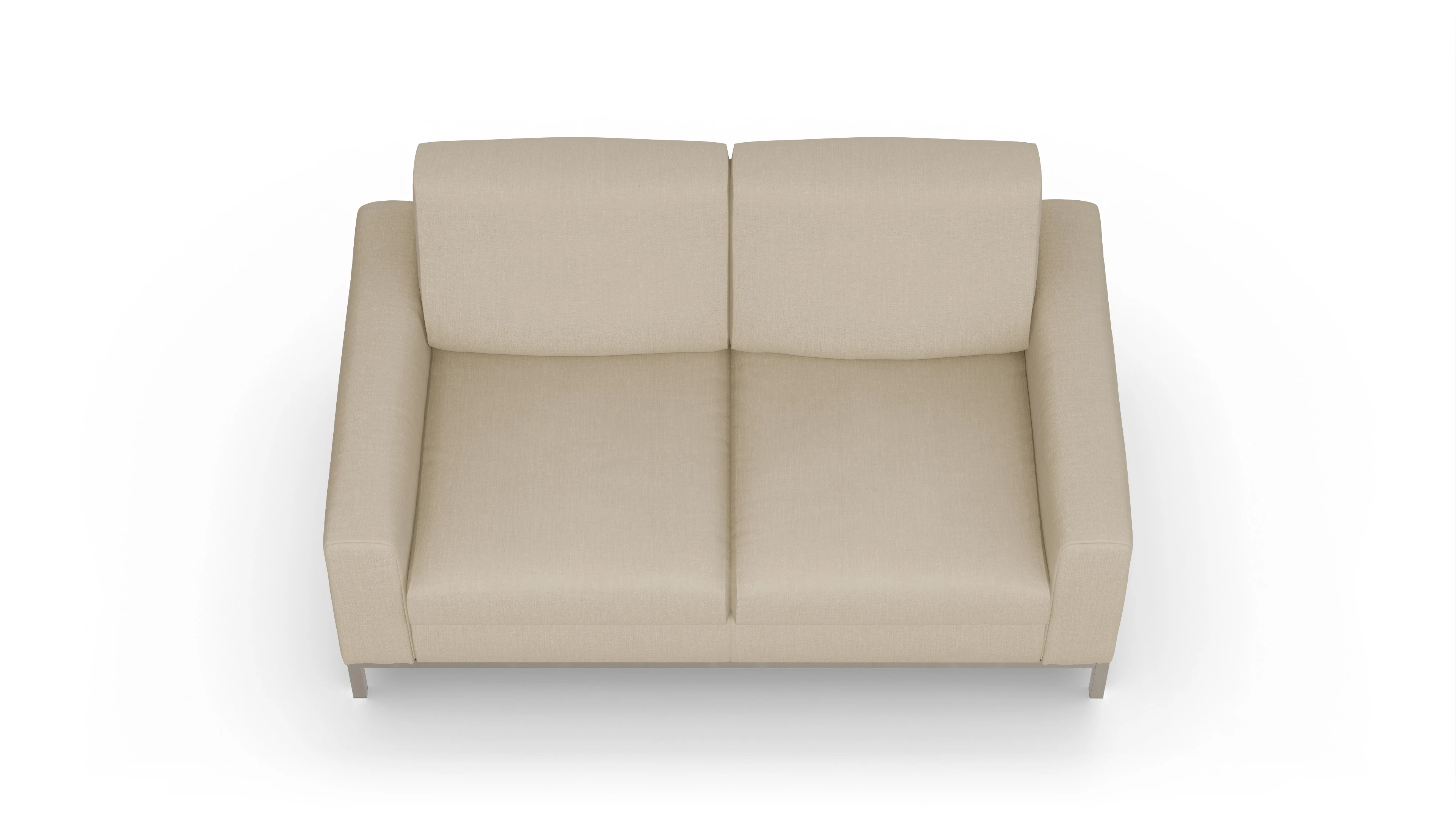 Ansicht des Produktes Paglia 2-Sitzer in Stoff beige
