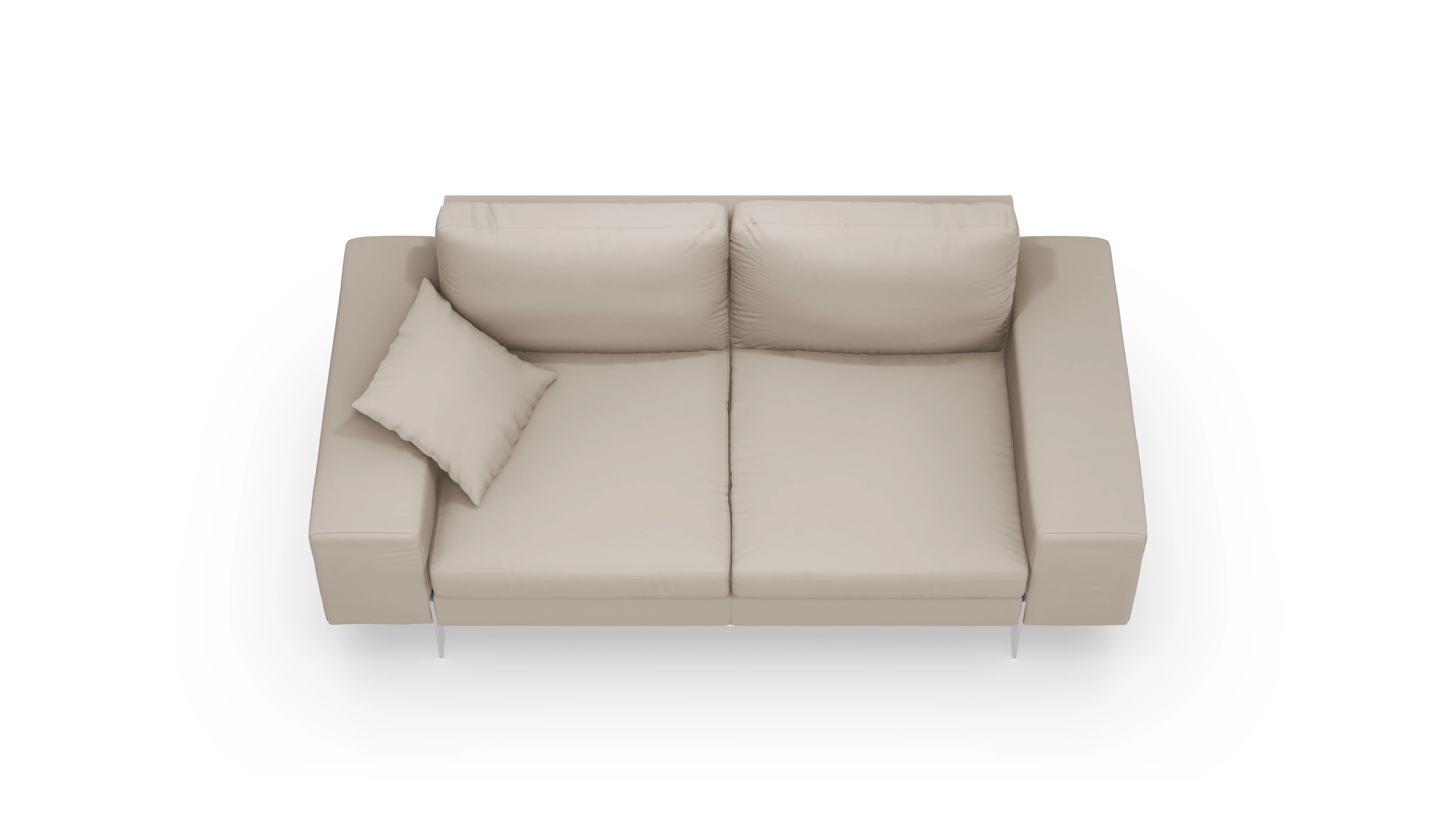 Ansicht des Produktes Catoira 2,5-Sitzer in Leder beige