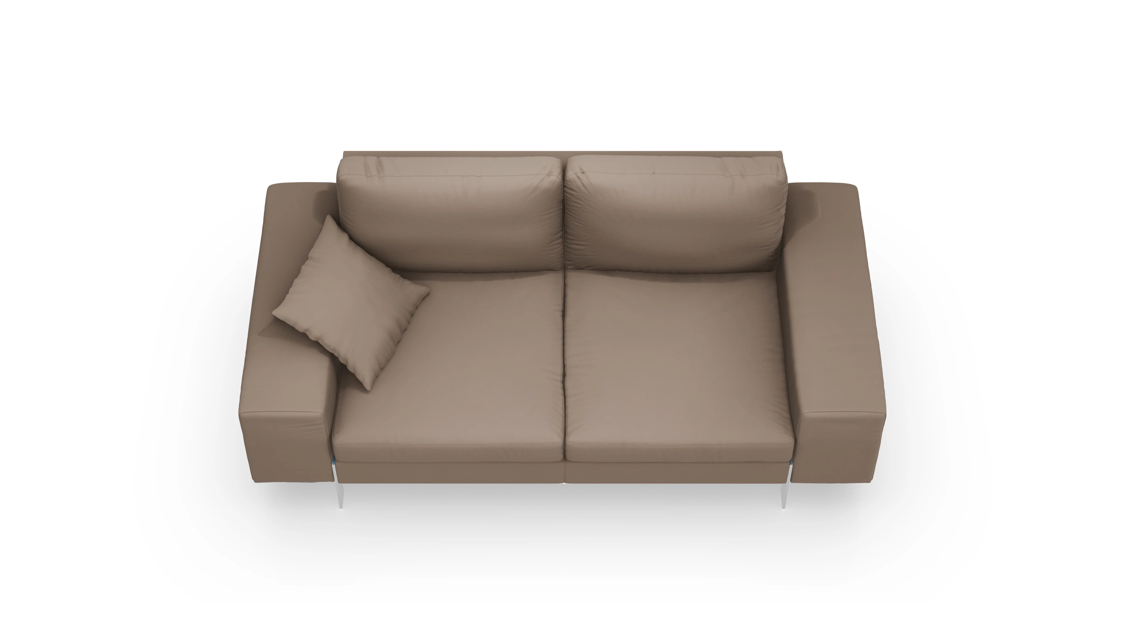 Ansicht des Produktes Catoira 2,5-Sitzer in Leder beige