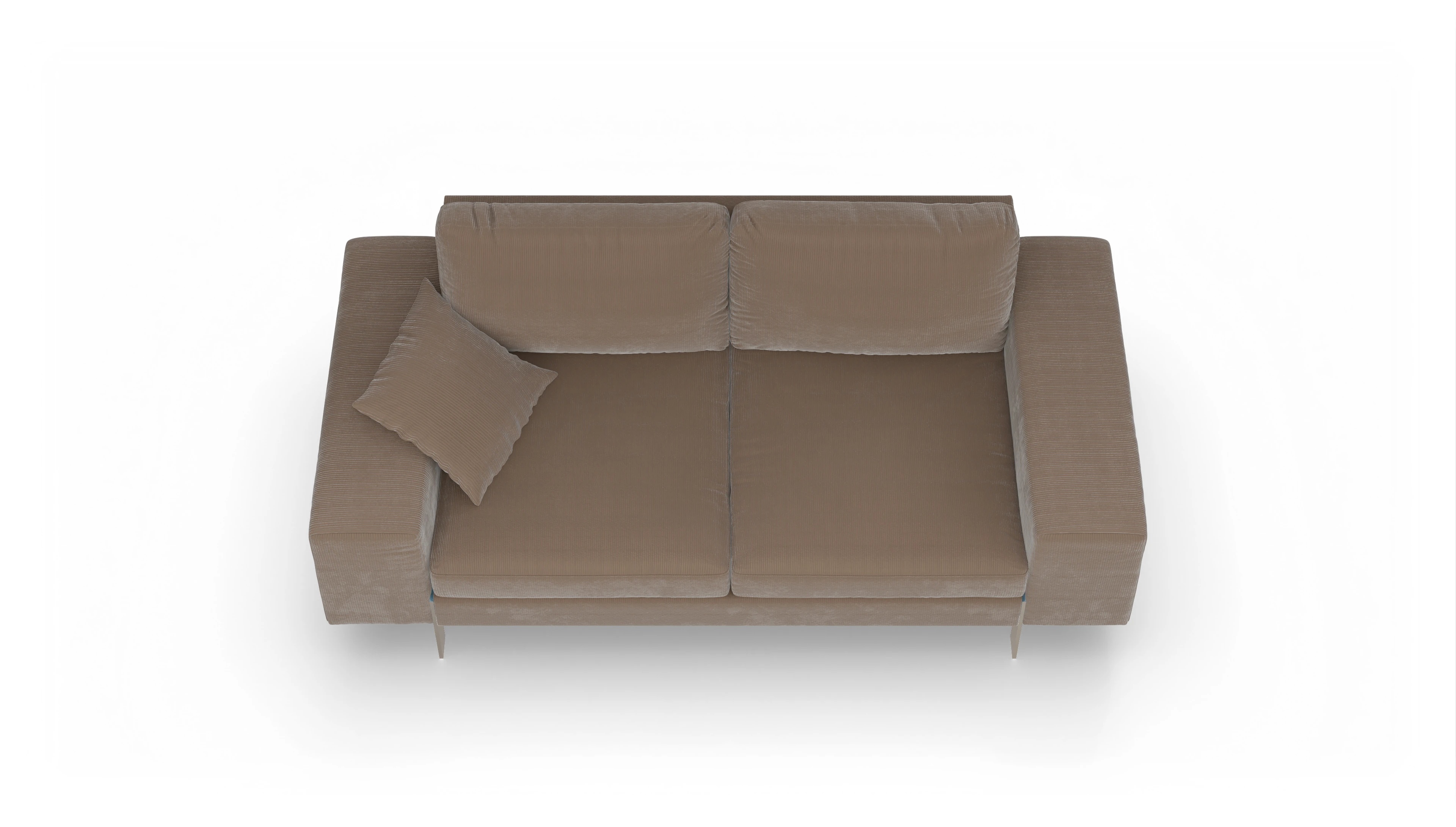 Ansicht des Produktes Catoira 2,5-Sitzer in Cord braun