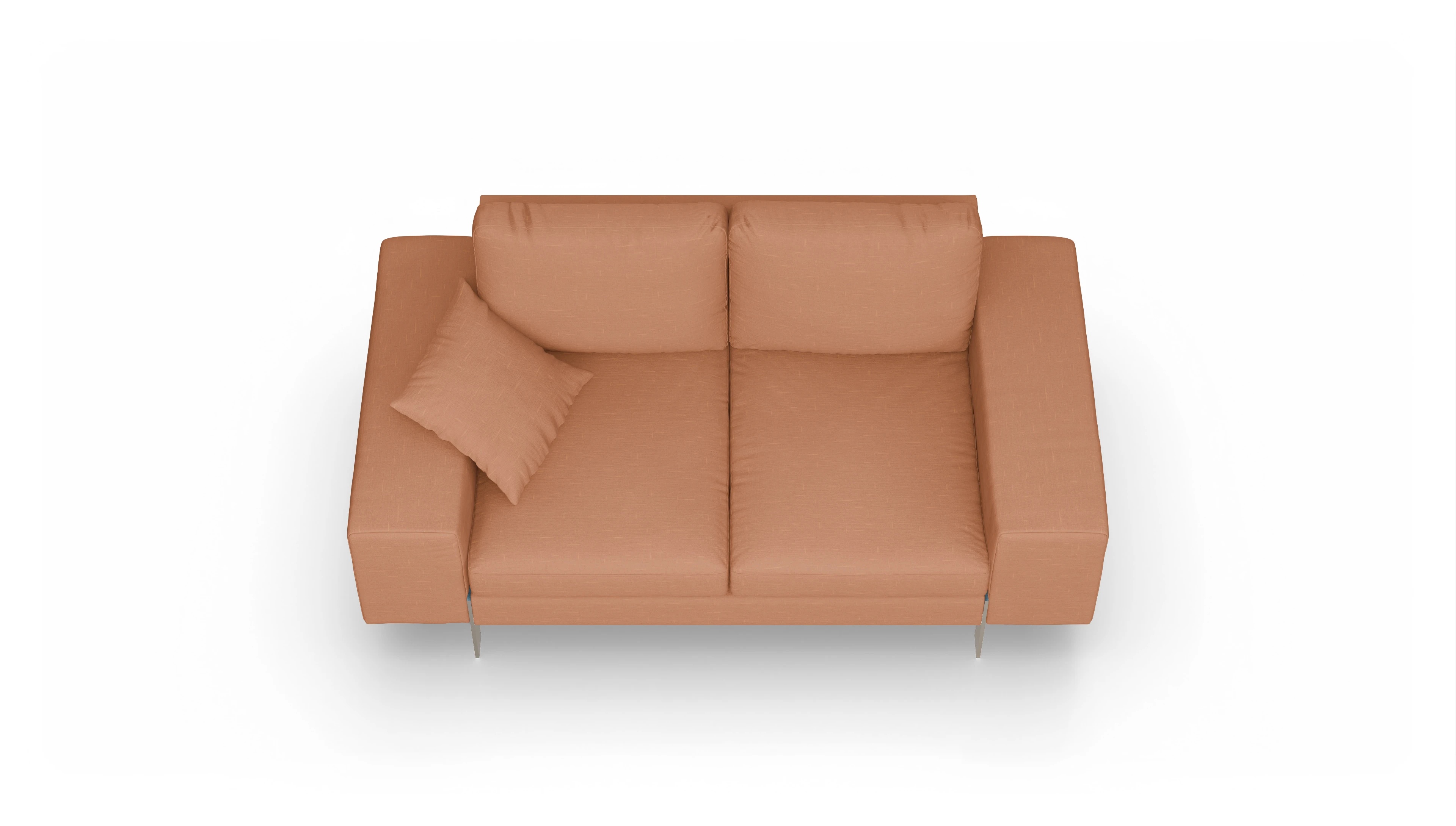 Ansicht des Produktes Catoira 2-Sitzer in Stoff orange