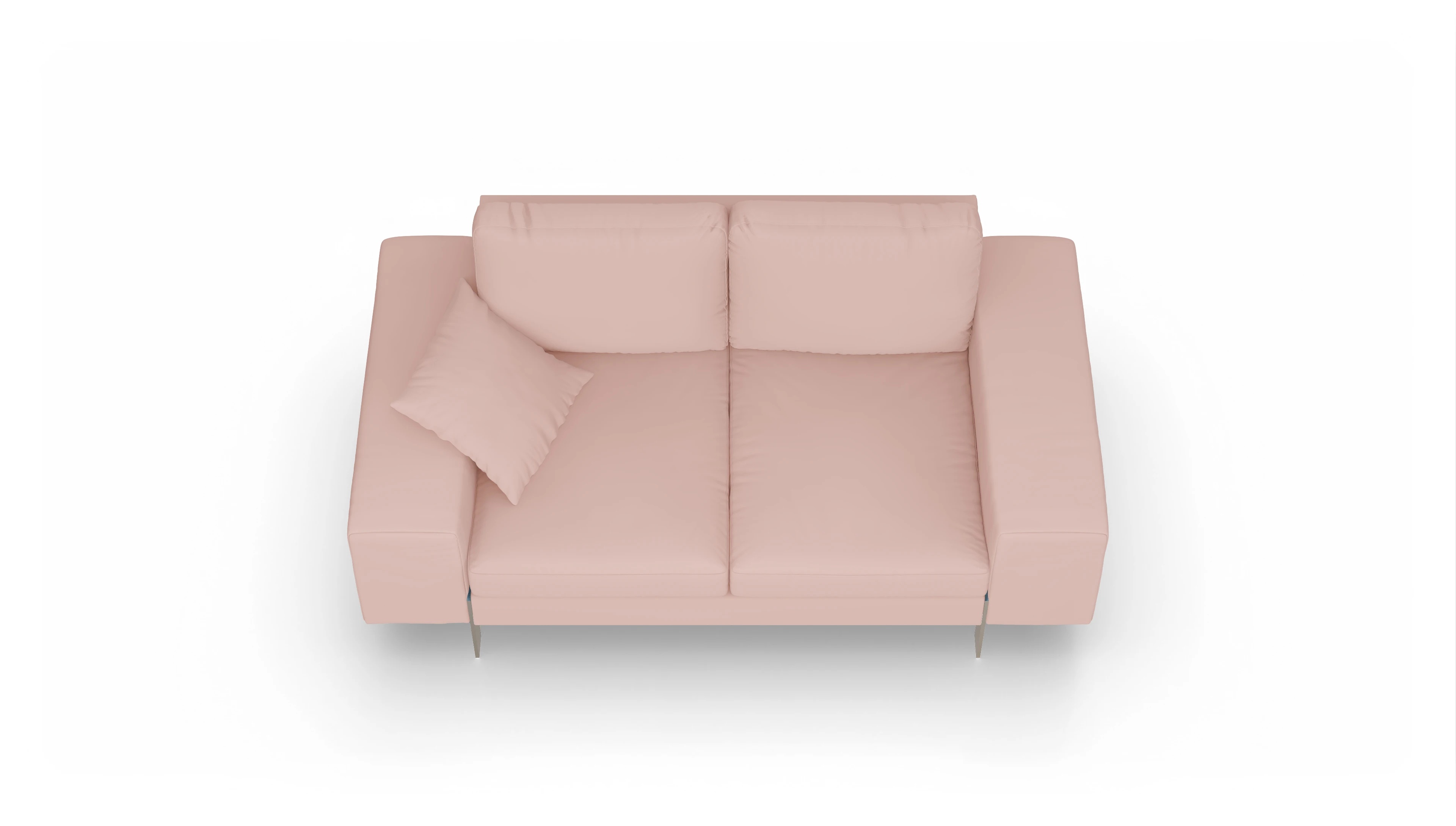 Ansicht des Produktes Catoira 2-Sitzer in Samt rot