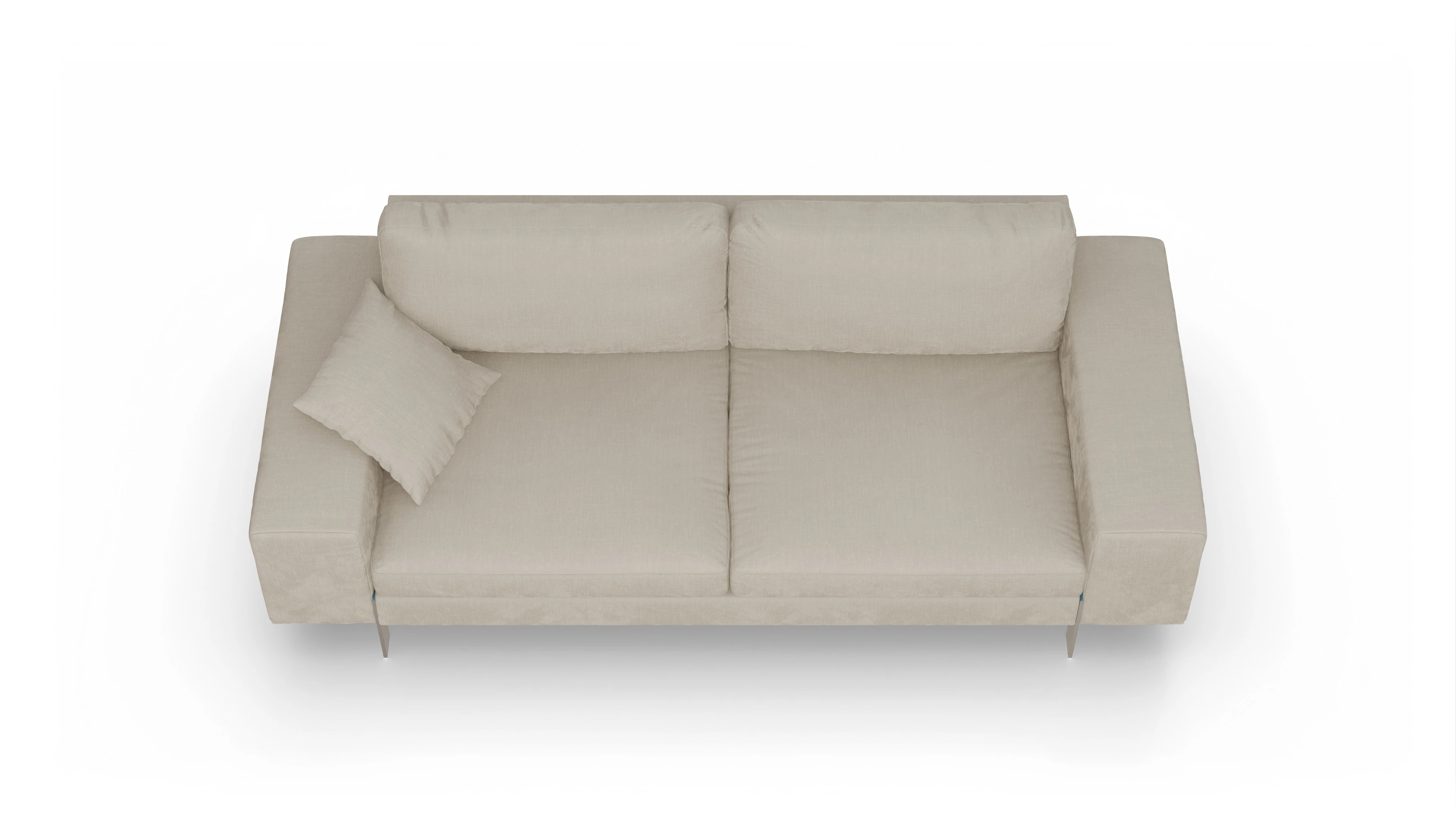 Ansicht des Produktes Catoira 3-Sitzer in Stoff beige