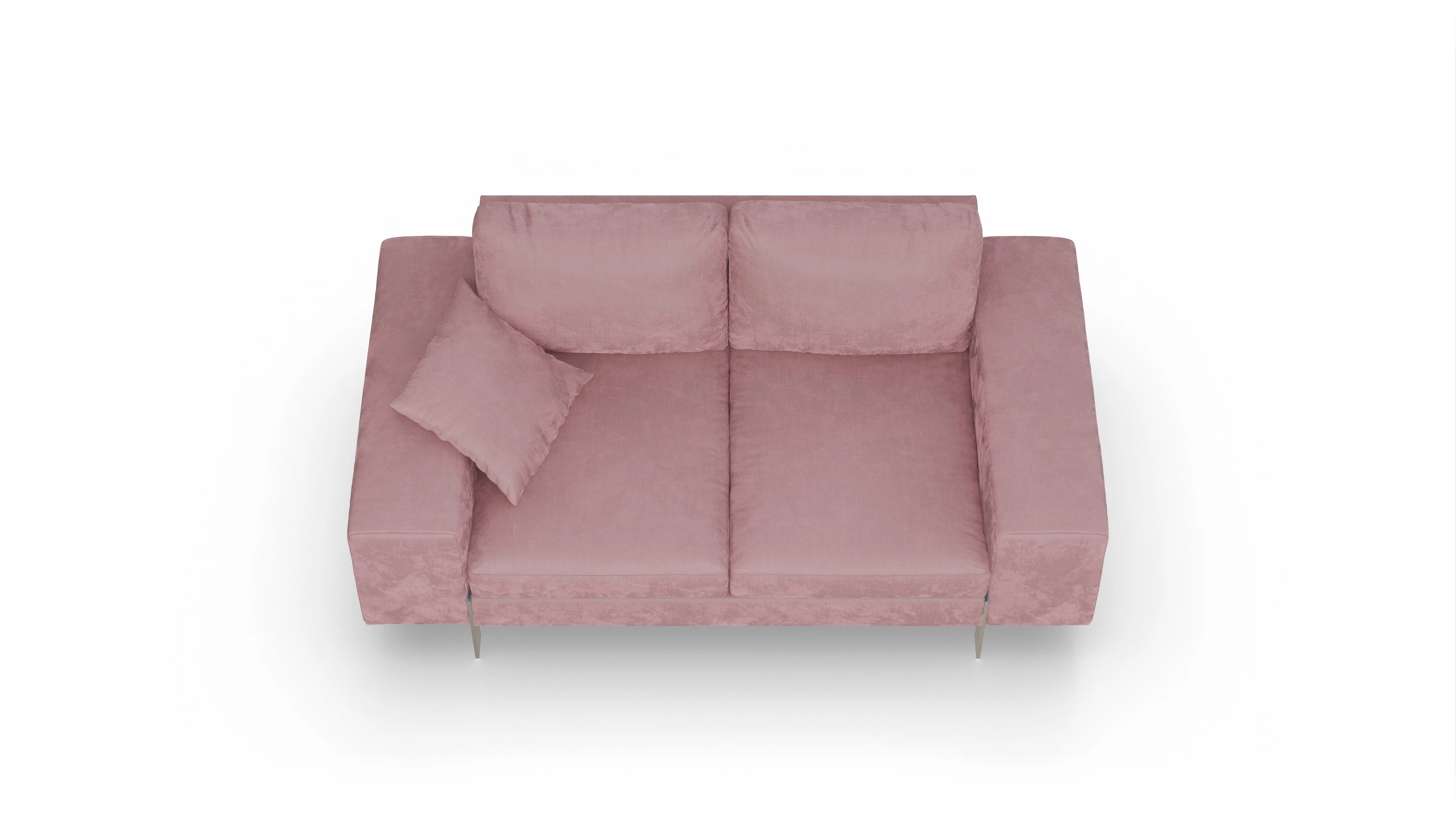 Ansicht des Produktes Catoira 2-Sitzer in Stoff rot