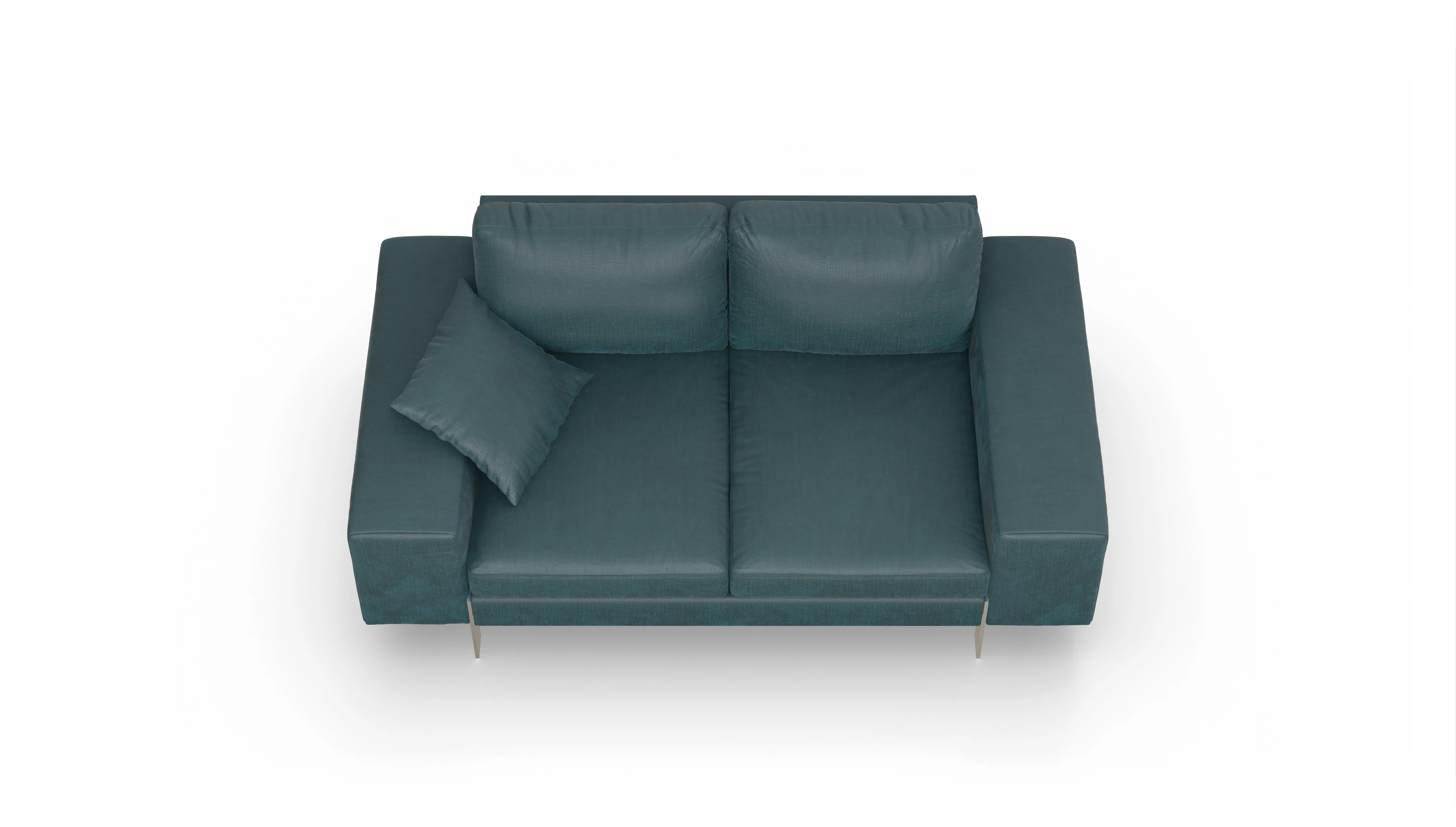 Ansicht des Produktes Catoira 2-Sitzer in Stoff grün