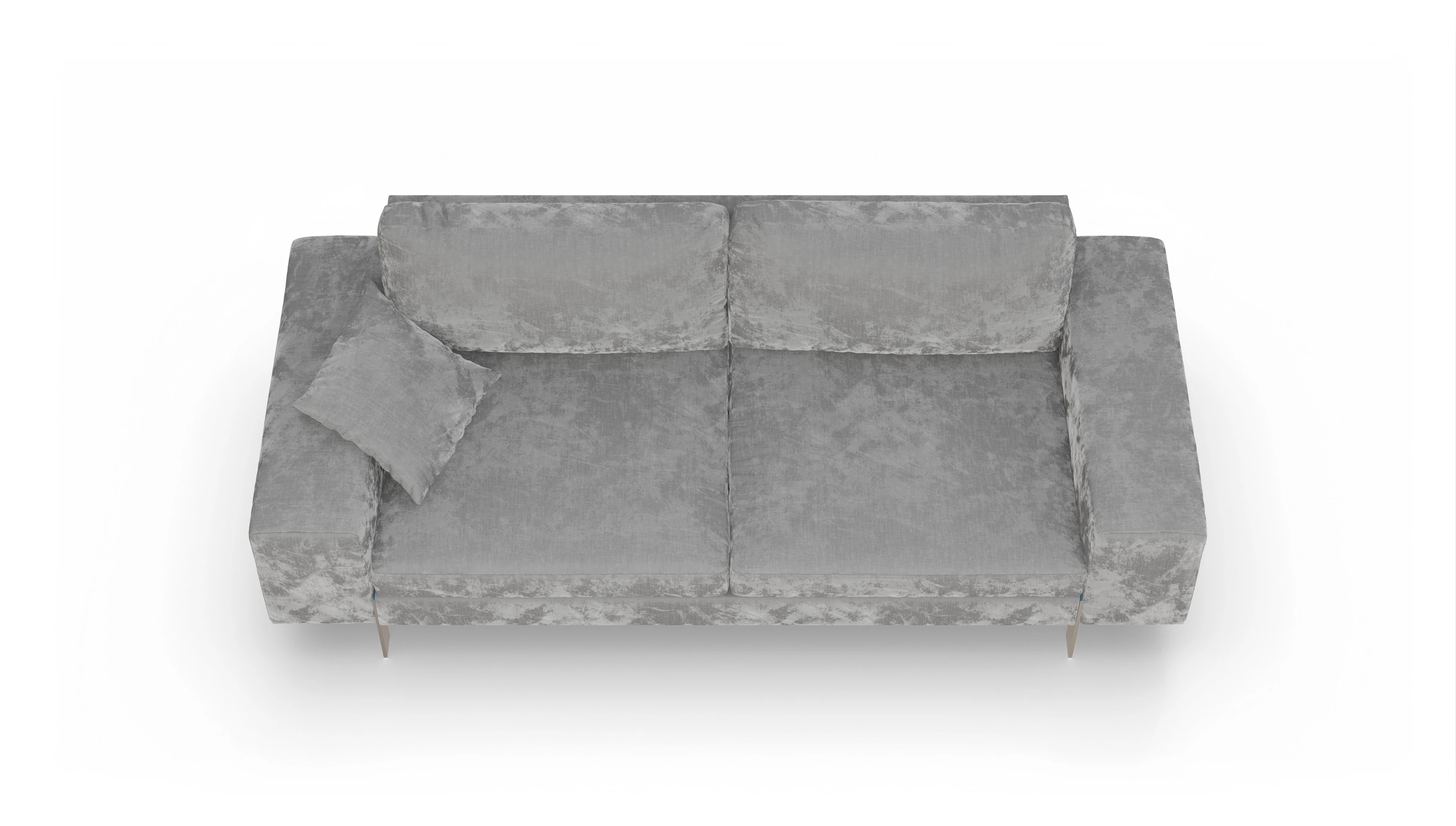 Ansicht des Produktes Catoira 3-Sitzer in Stoff grau