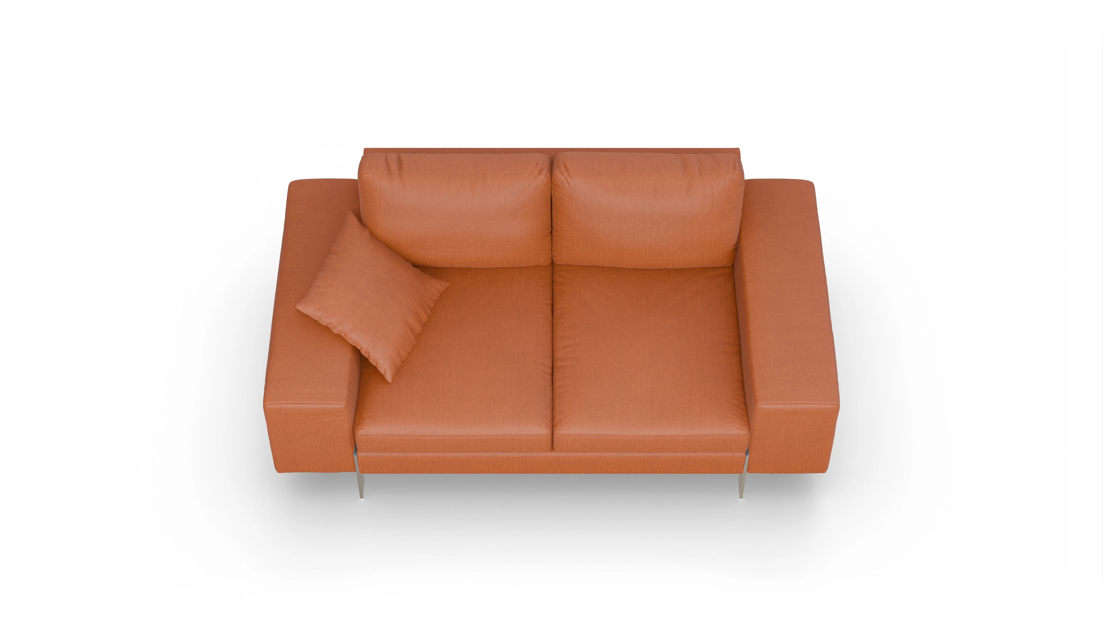 Ansicht des Produktes Catoira 2-Sitzer in Stoff orange