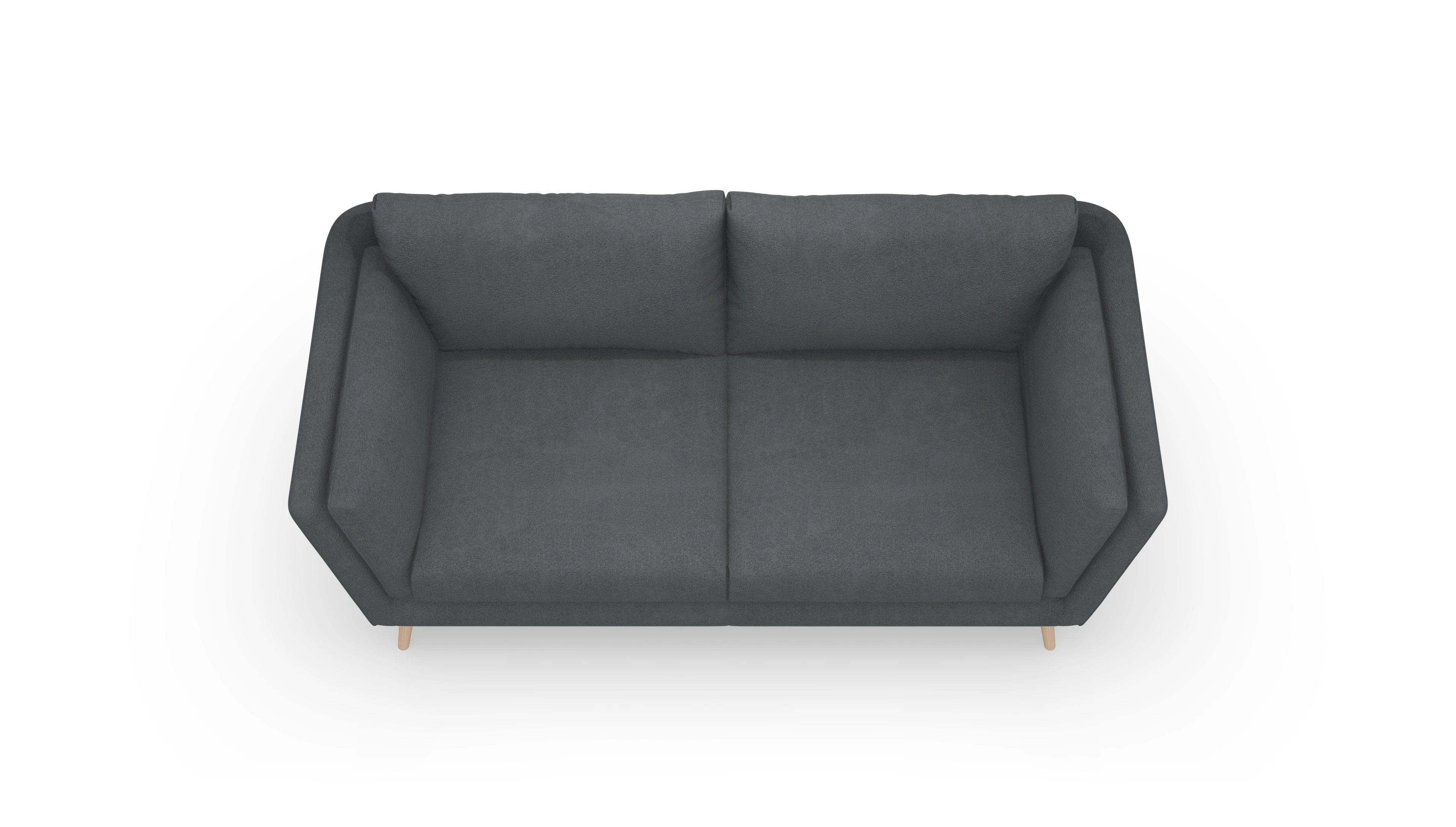 Ansicht des Produktes Sira 3-Sitzer in Stoff grau