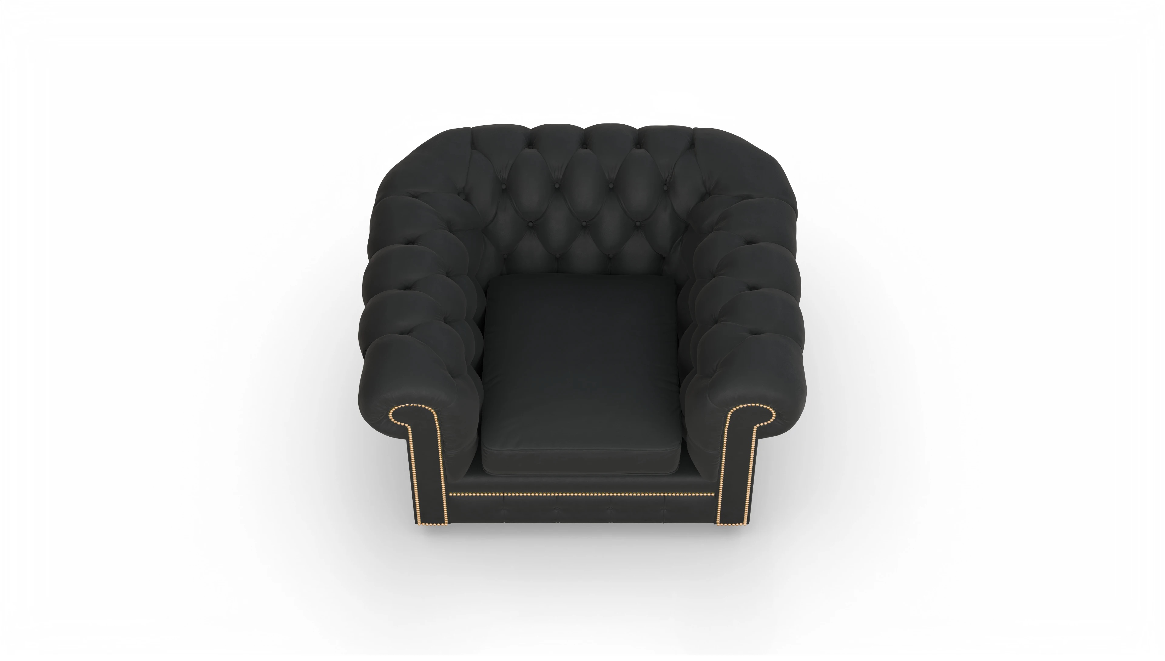 Ansicht des Produktes William Sessel in Leder schwarz