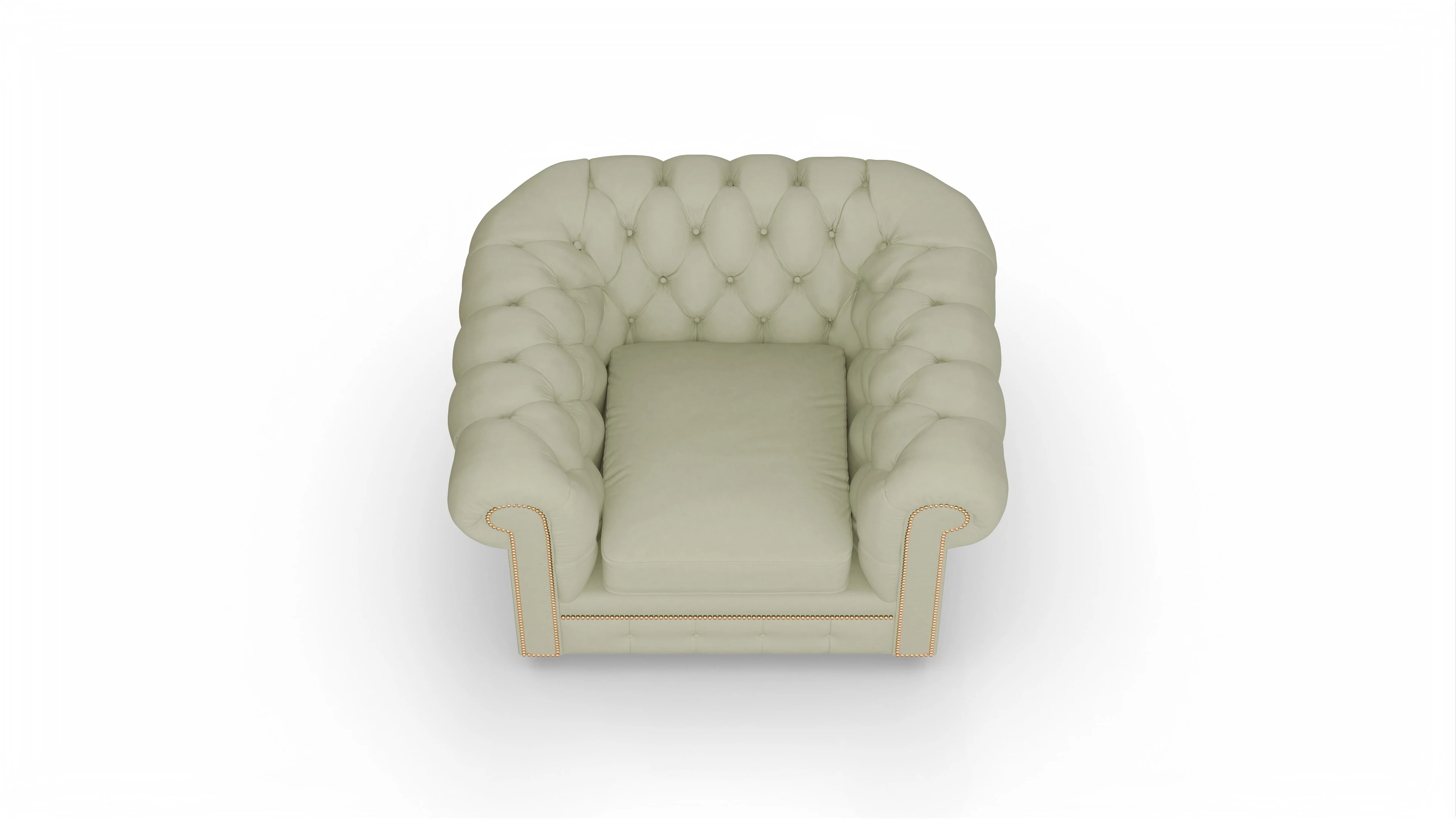 Ansicht des Produktes William Sessel in Leder grün