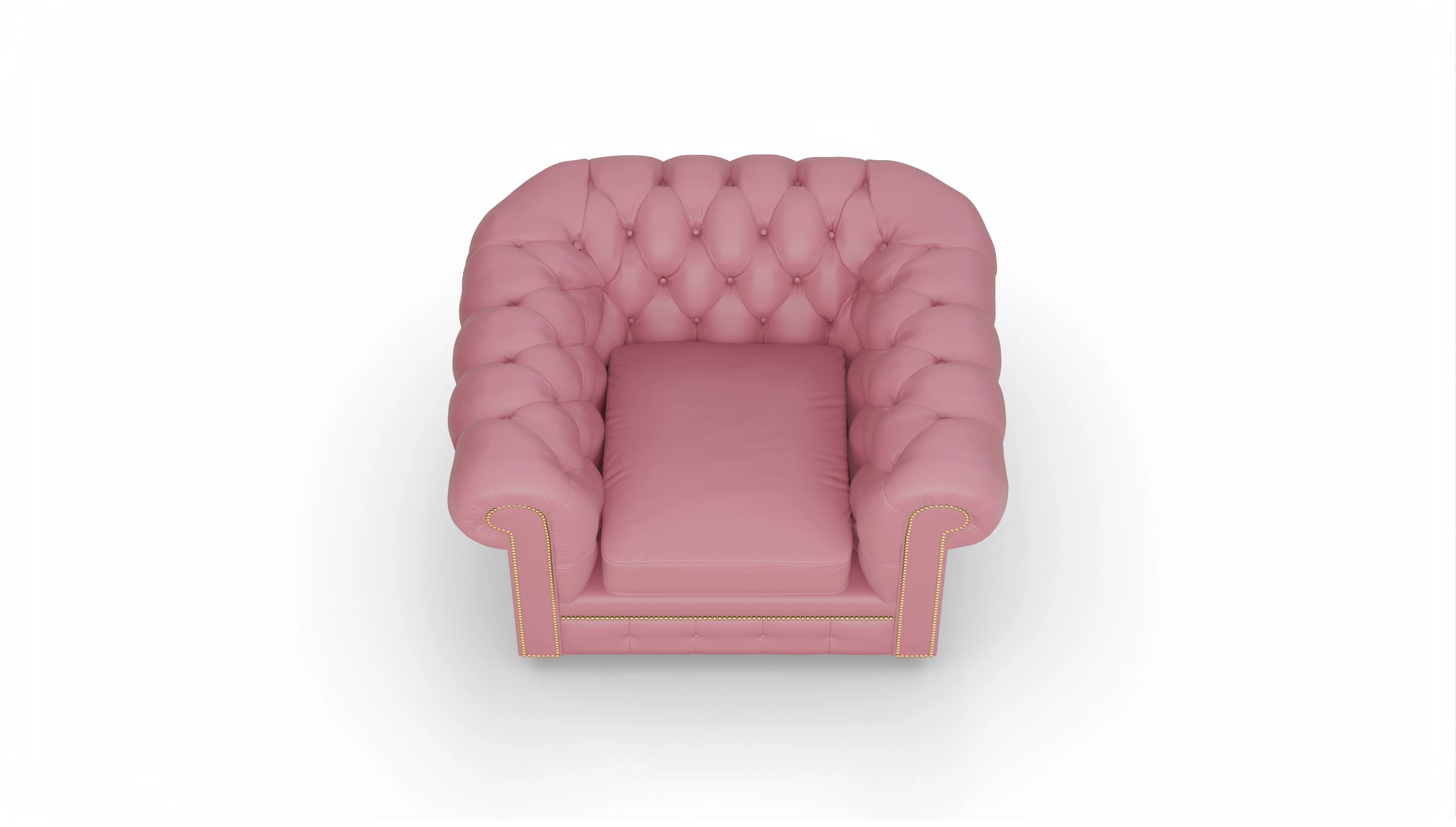 Ansicht des Produktes William Sessel in Leder rot