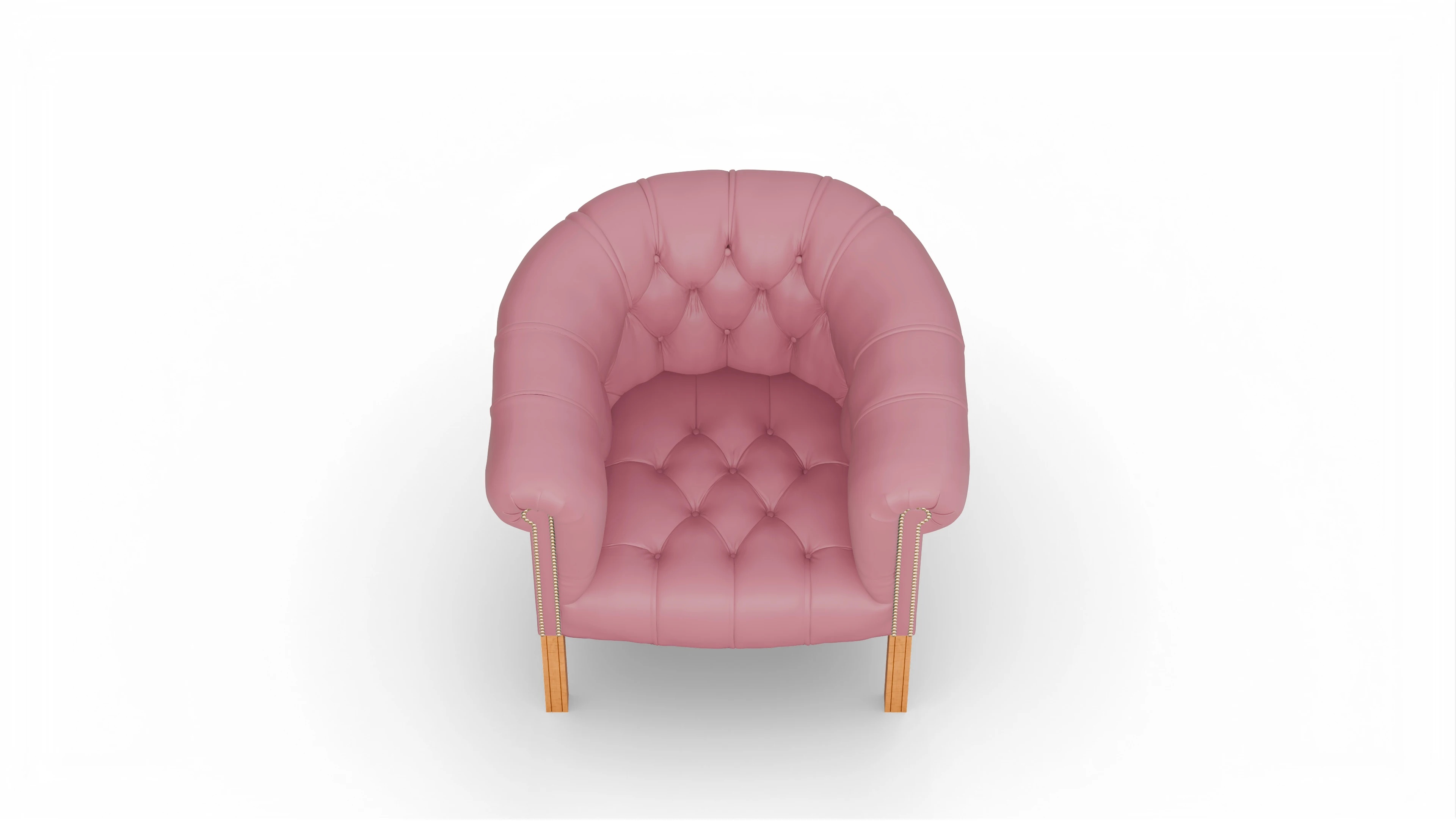 Ansicht des Produktes Meryton Sessel in Leder rot