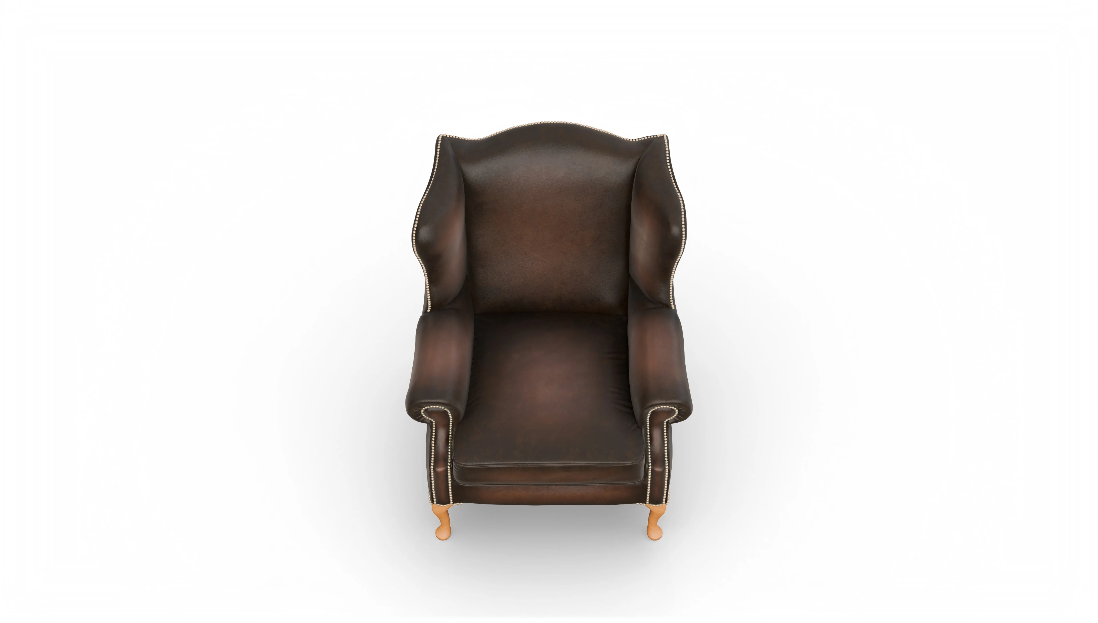 Ansicht des Produktes Heywood Sessel in Leder braun
