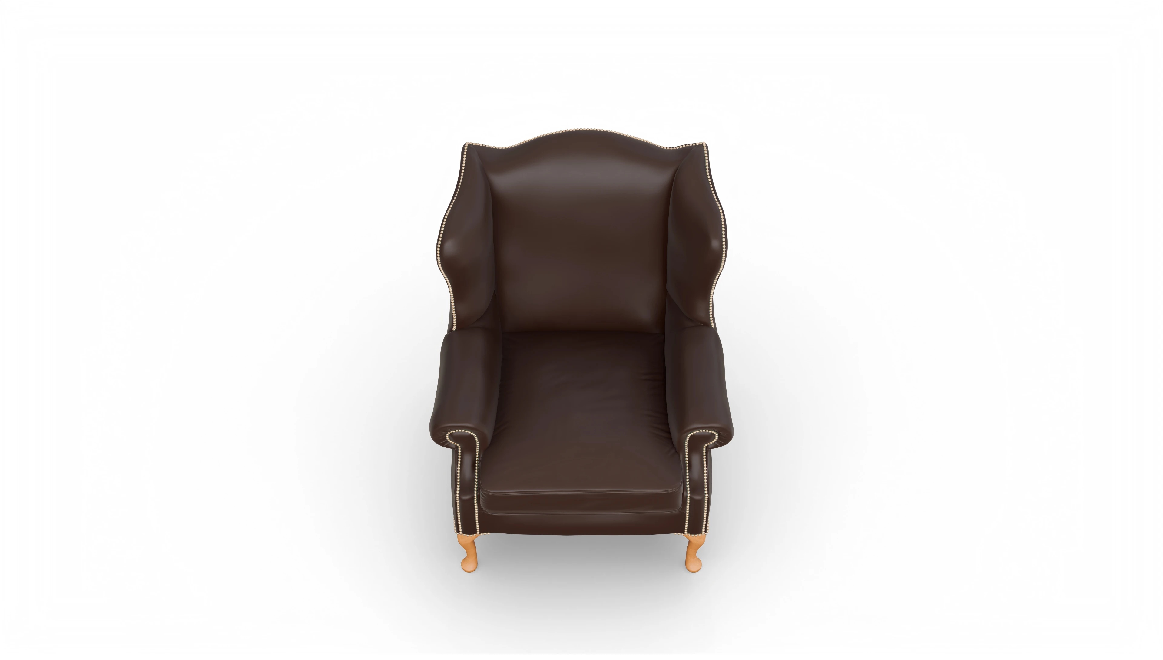 Ansicht des Produktes Heywood Sessel in Leder braun