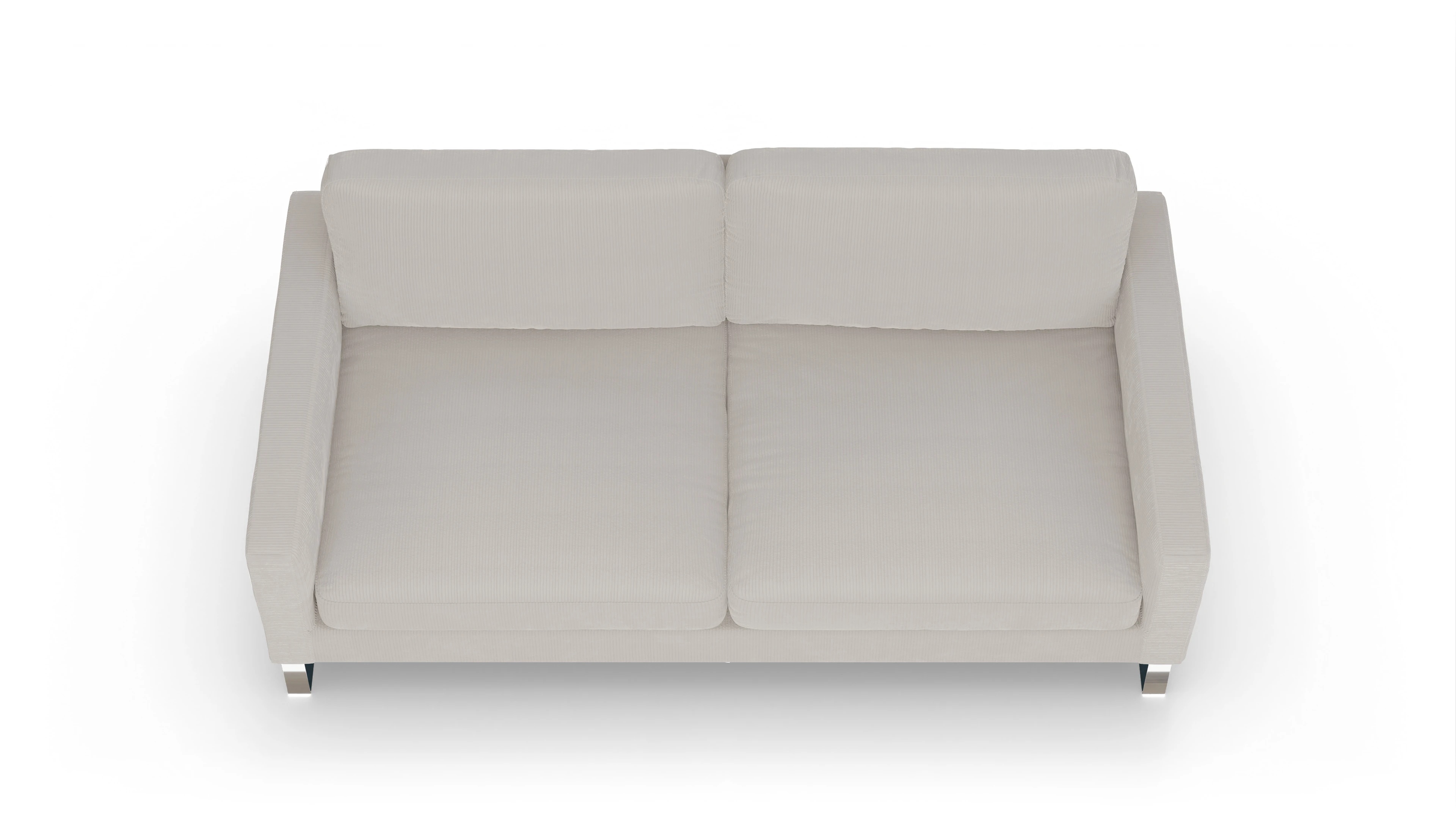 Ansicht des Produktes Cespon 3,5-Sitzer in Cord weiß