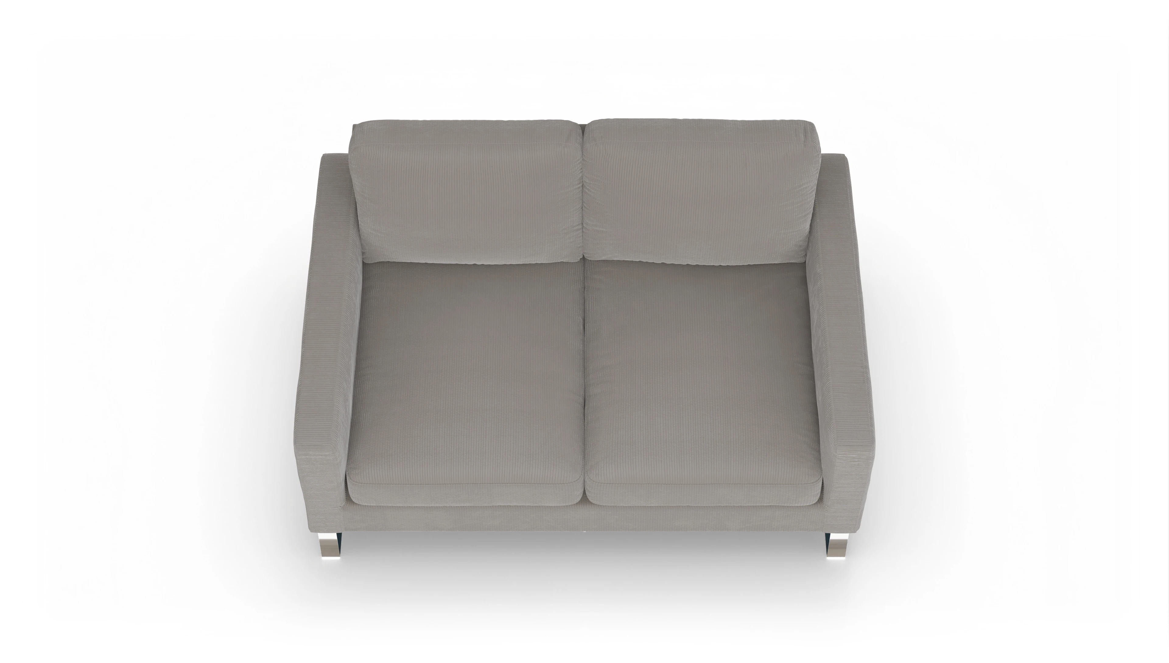 Ansicht des Produktes Cespon 2-Sitzer in Cord braun