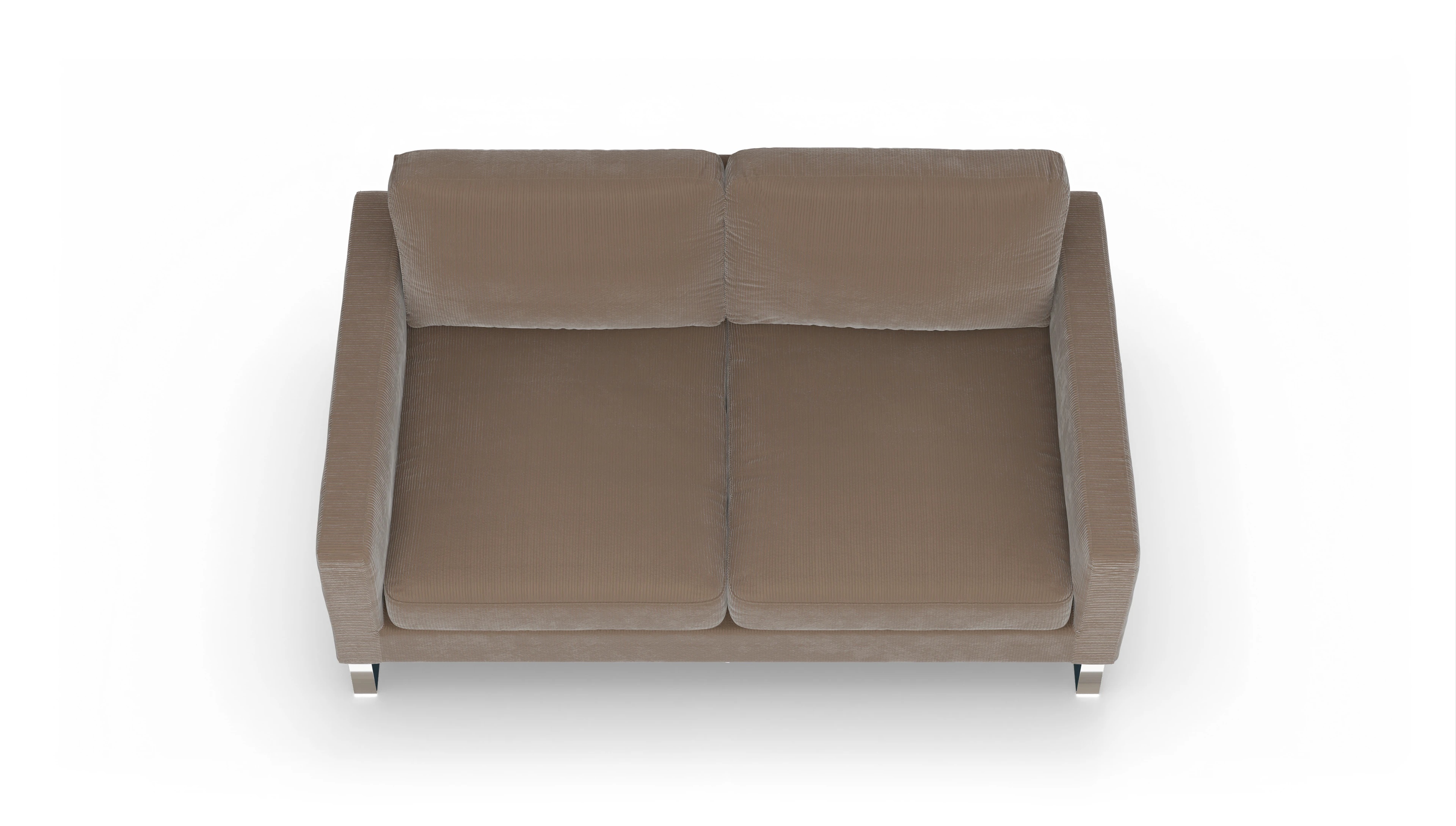 Ansicht des Produktes Cespon 2,5-Sitzer in Cord braun