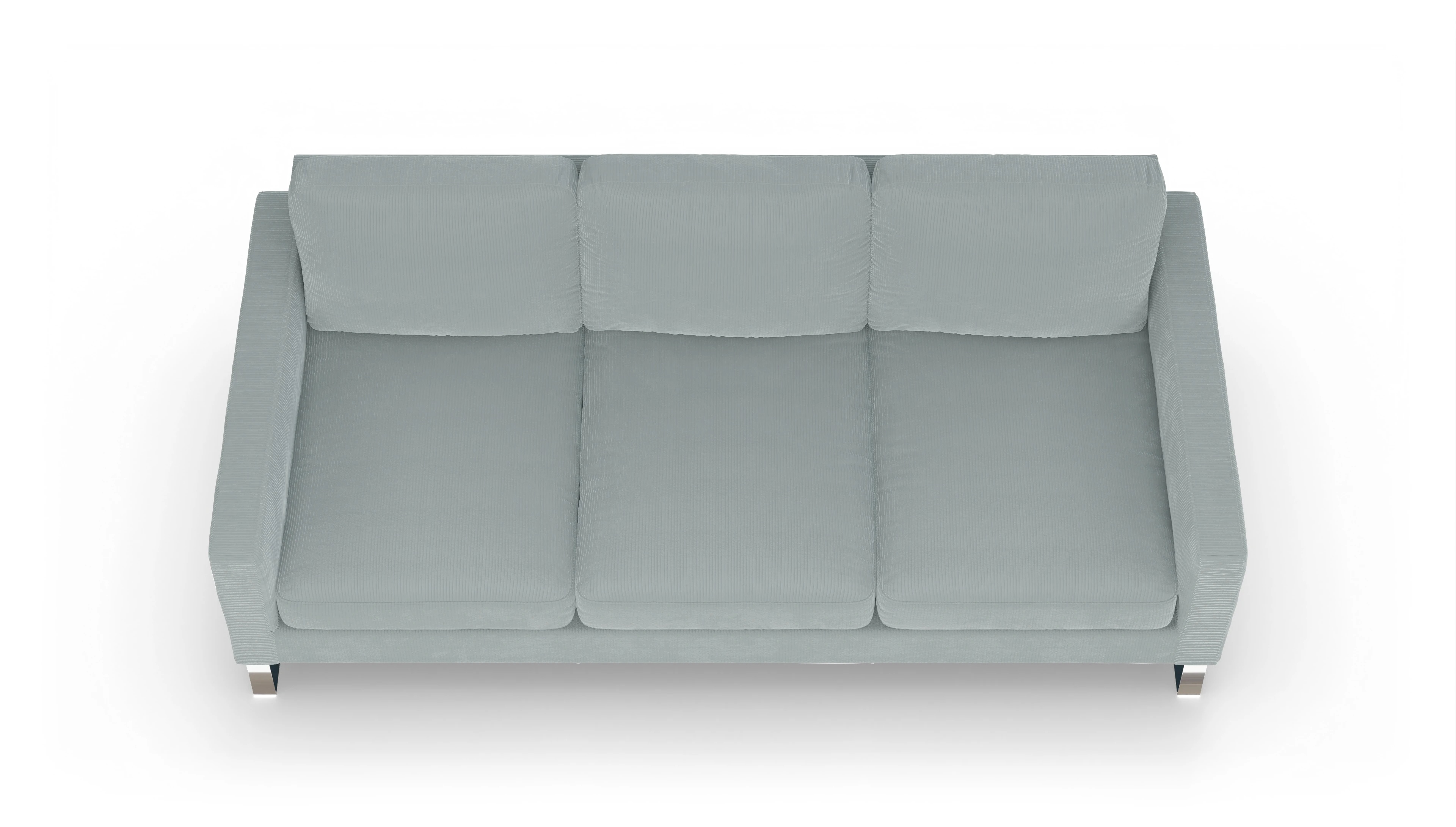 Ansicht des Produktes Cespon 4-Sitzer in Cord blau