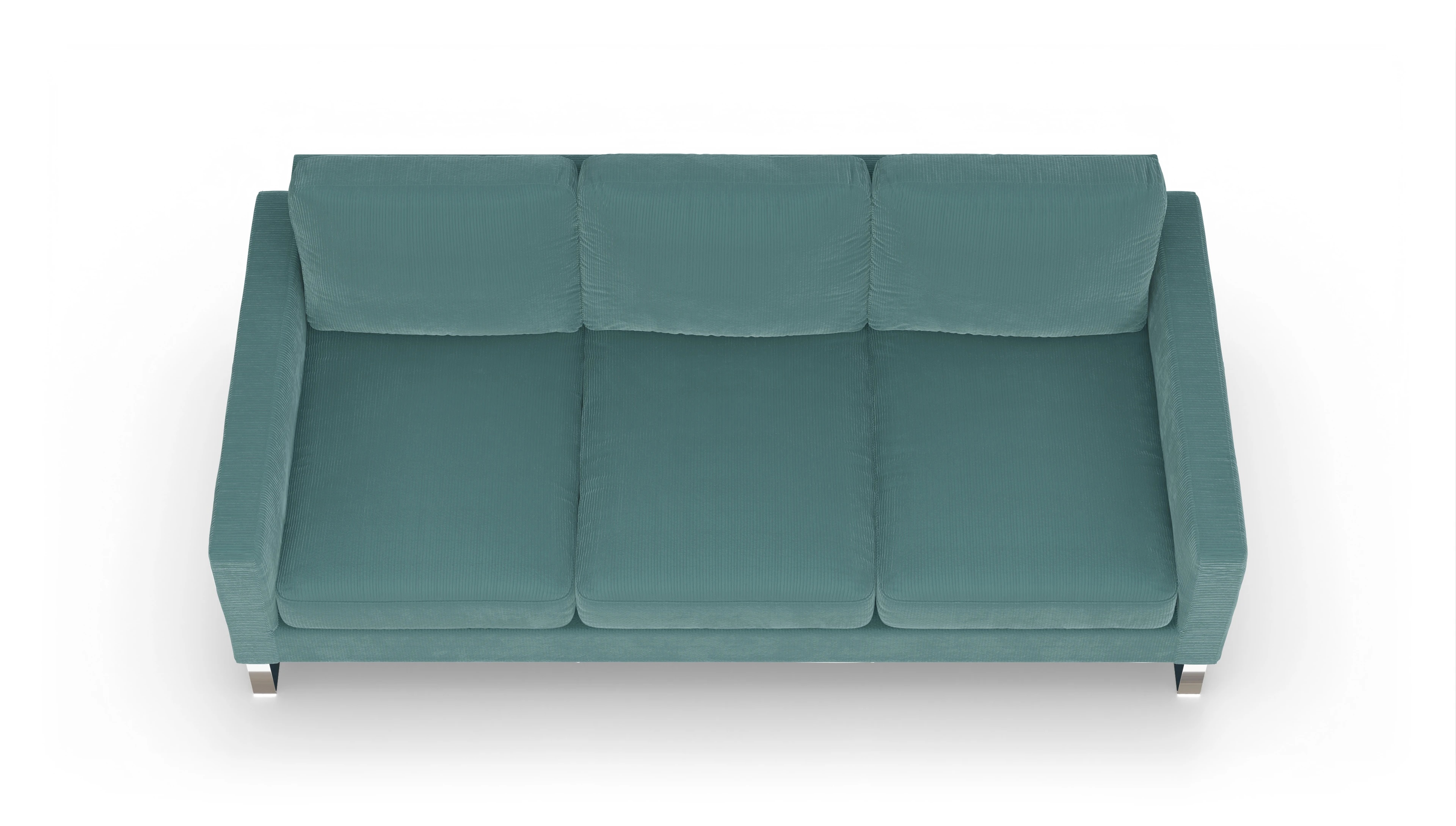 Ansicht des Produktes Cespon 4-Sitzer in Cord blau