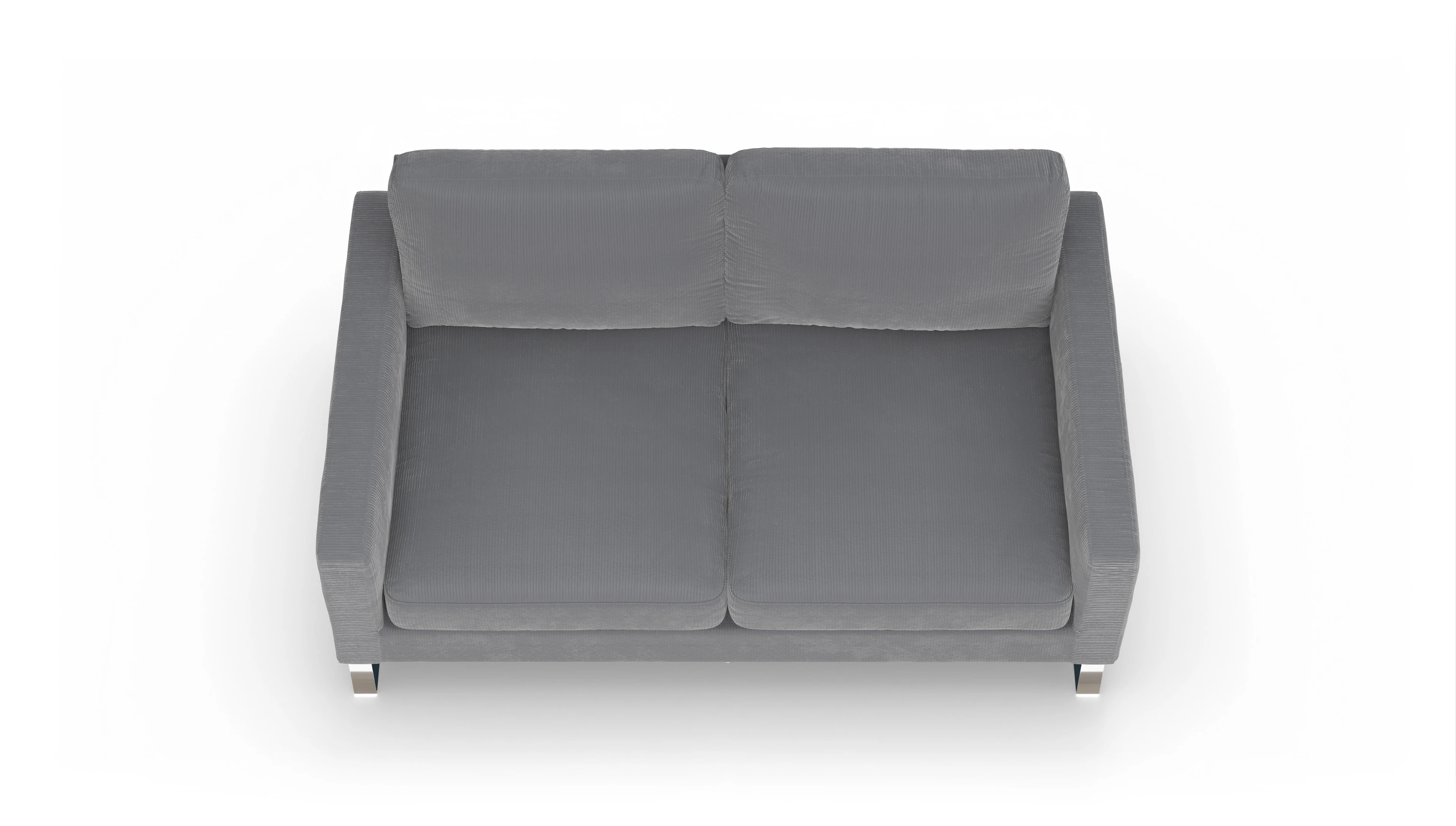 Ansicht des Produktes Cespon 2,5-Sitzer in Cord grau