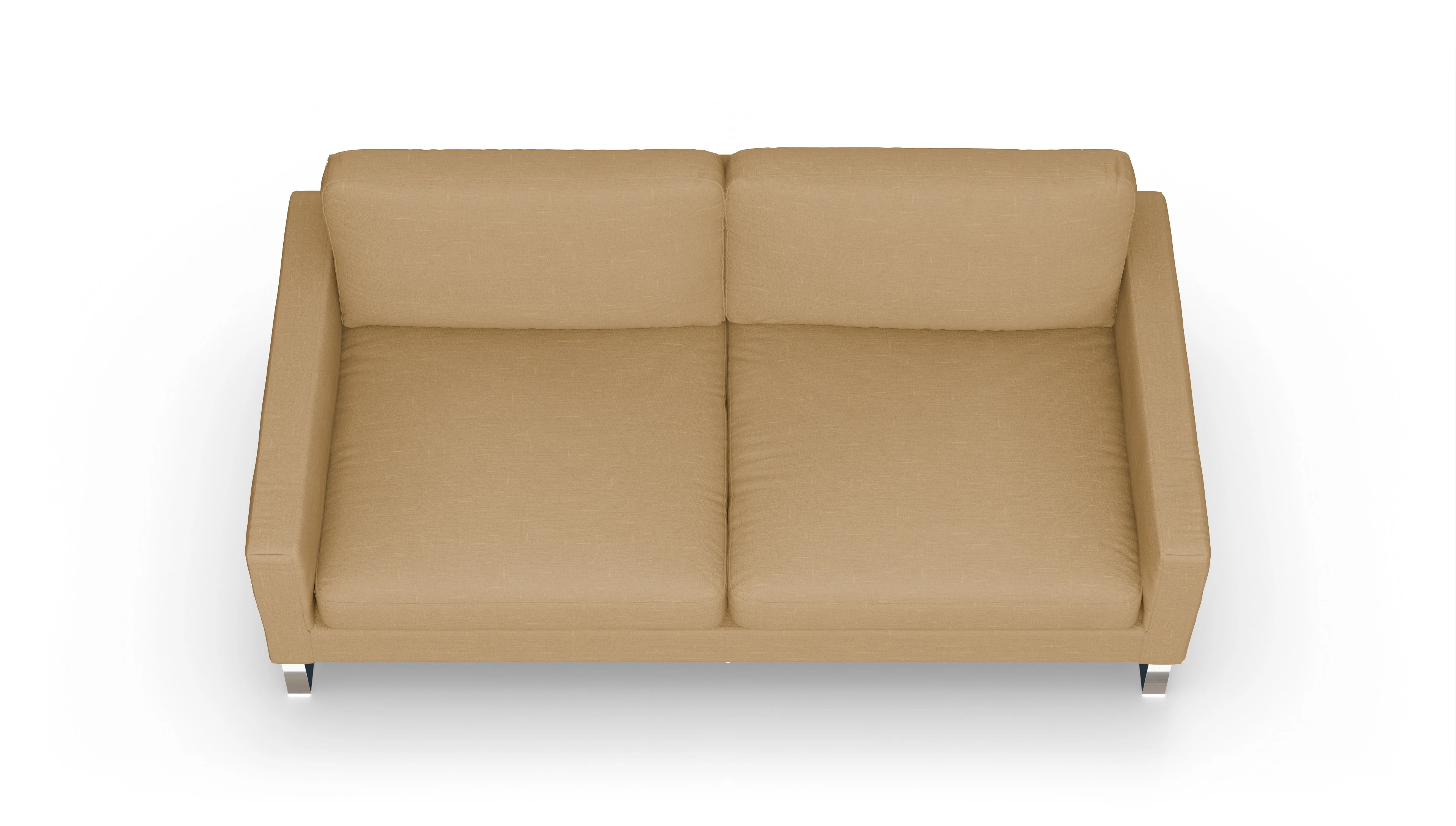 Ansicht des Produktes Cespon 3,5-Sitzer in Stoff gelb