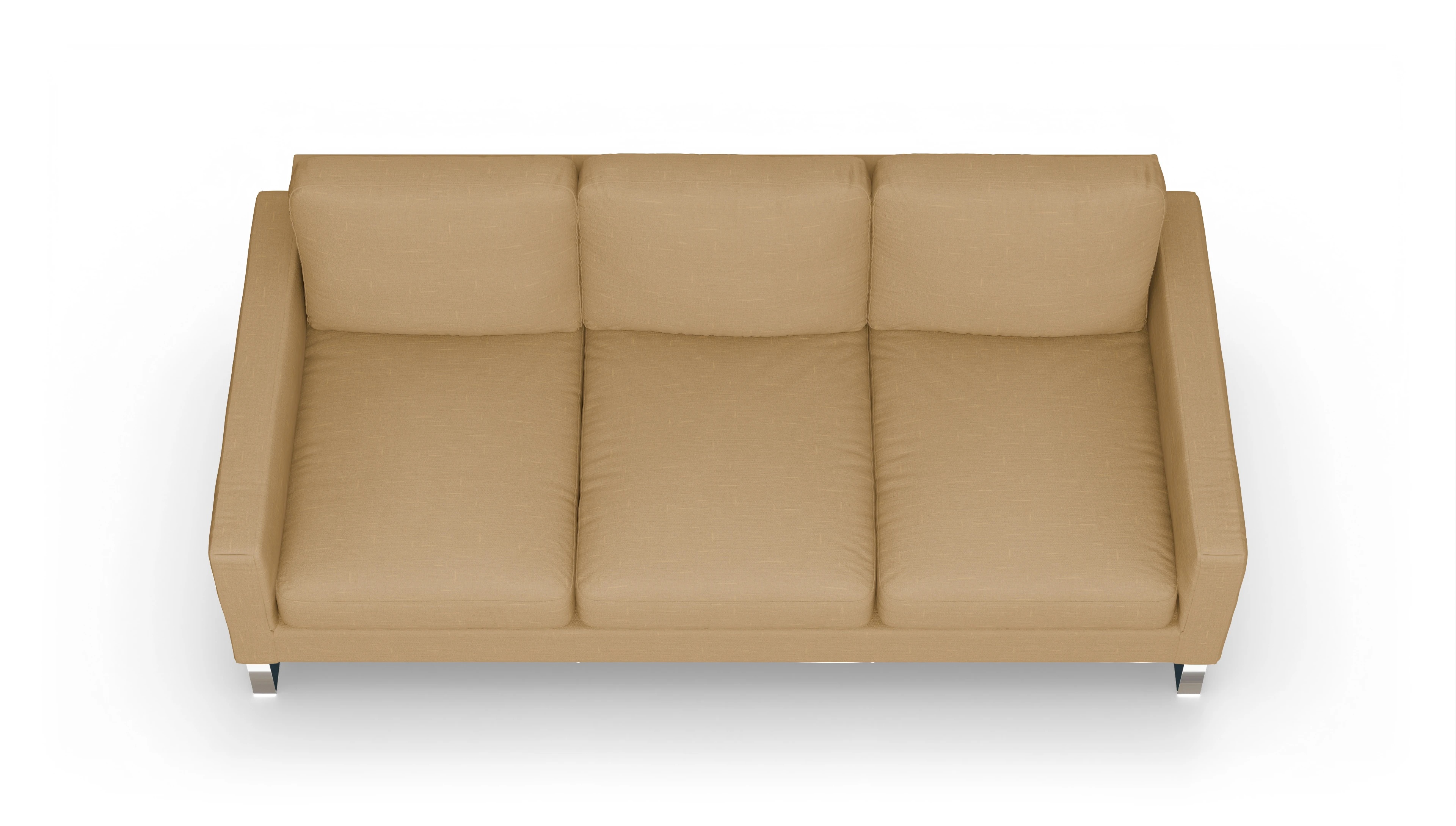 Ansicht des Produktes Cespon 4-Sitzer in Stoff gelb