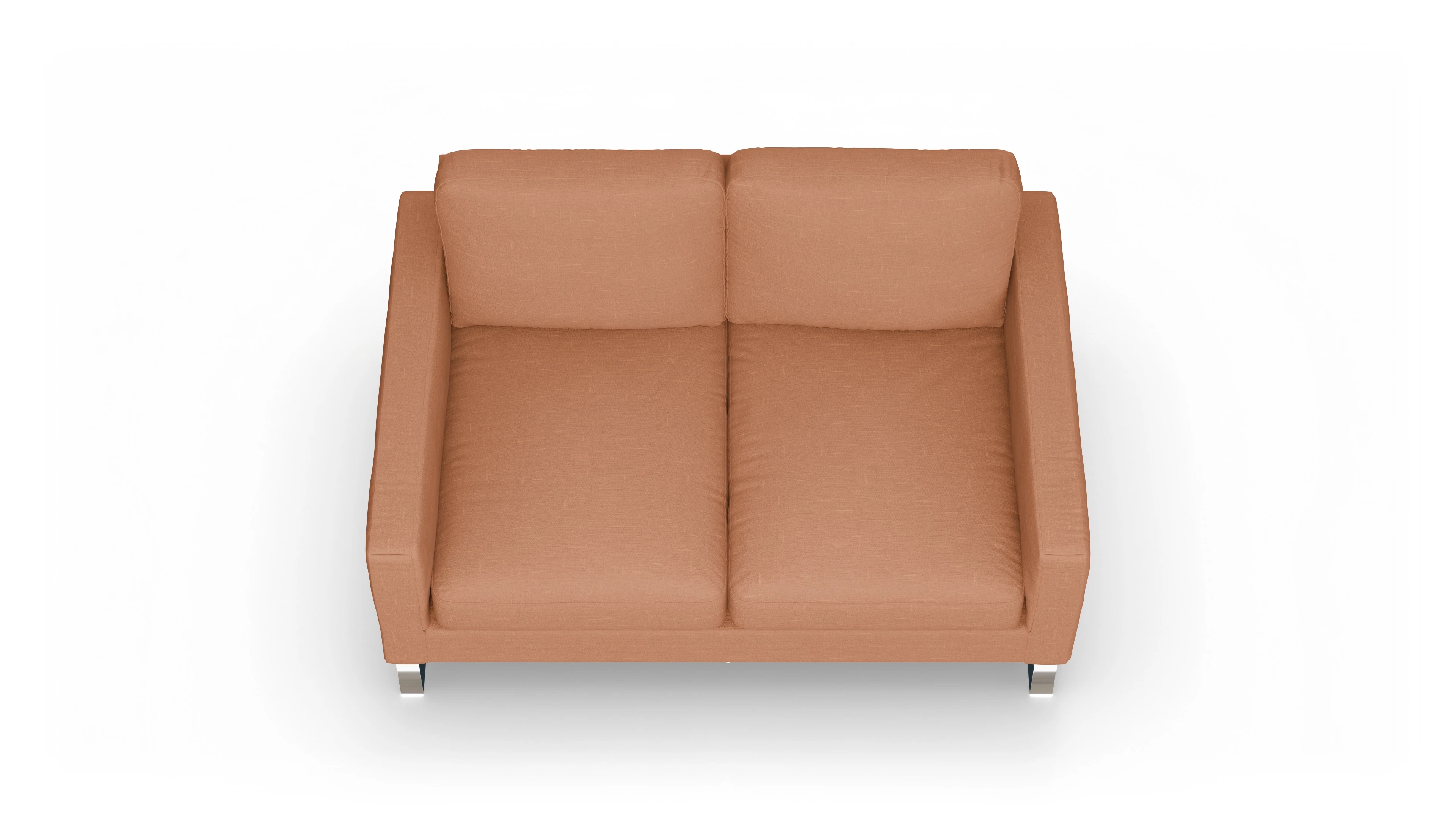 Ansicht des Produktes Cespon 2-Sitzer in Stoff orange