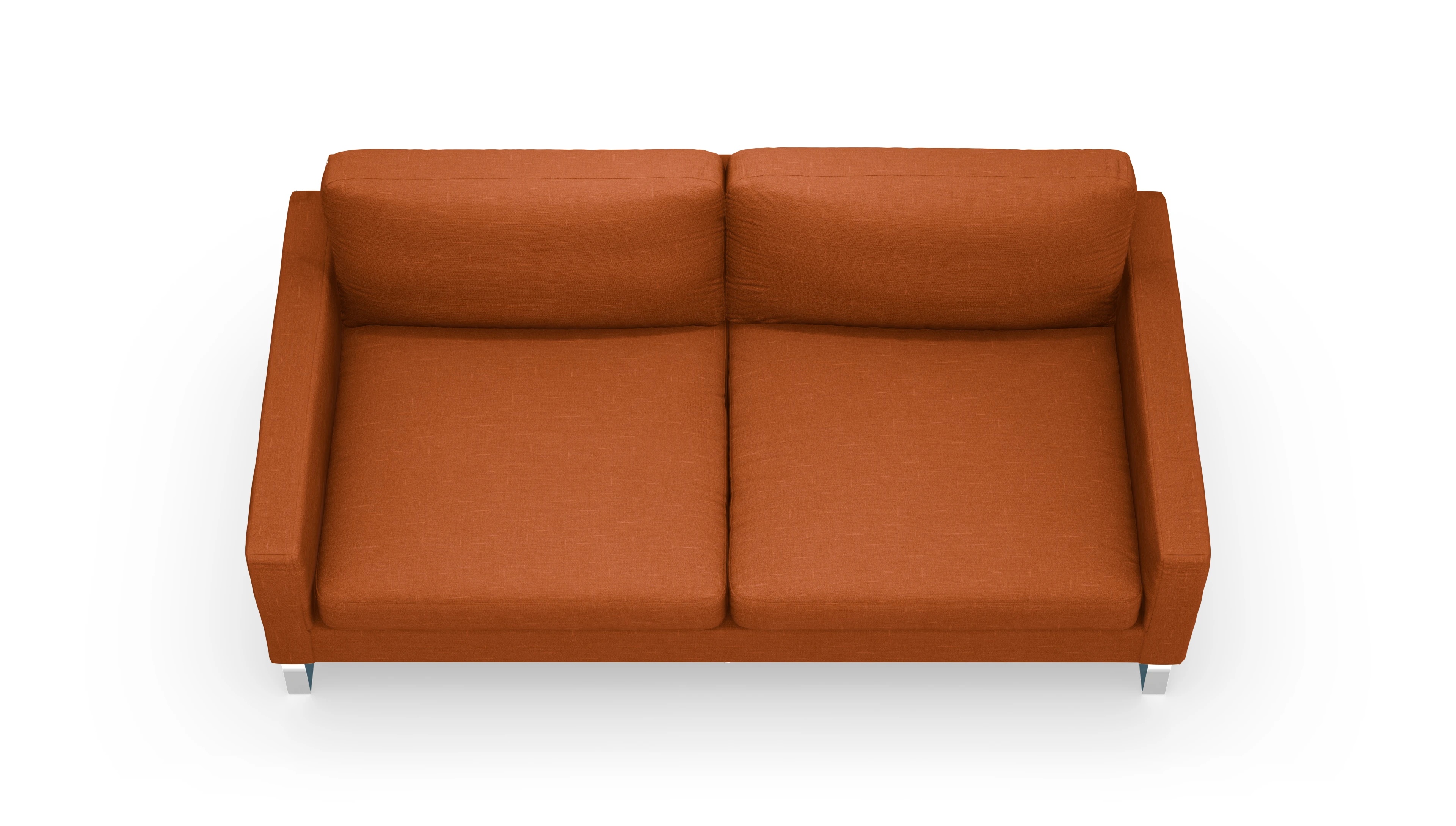 Ansicht des Produktes Cespon 3,5-Sitzer in Stoff orange