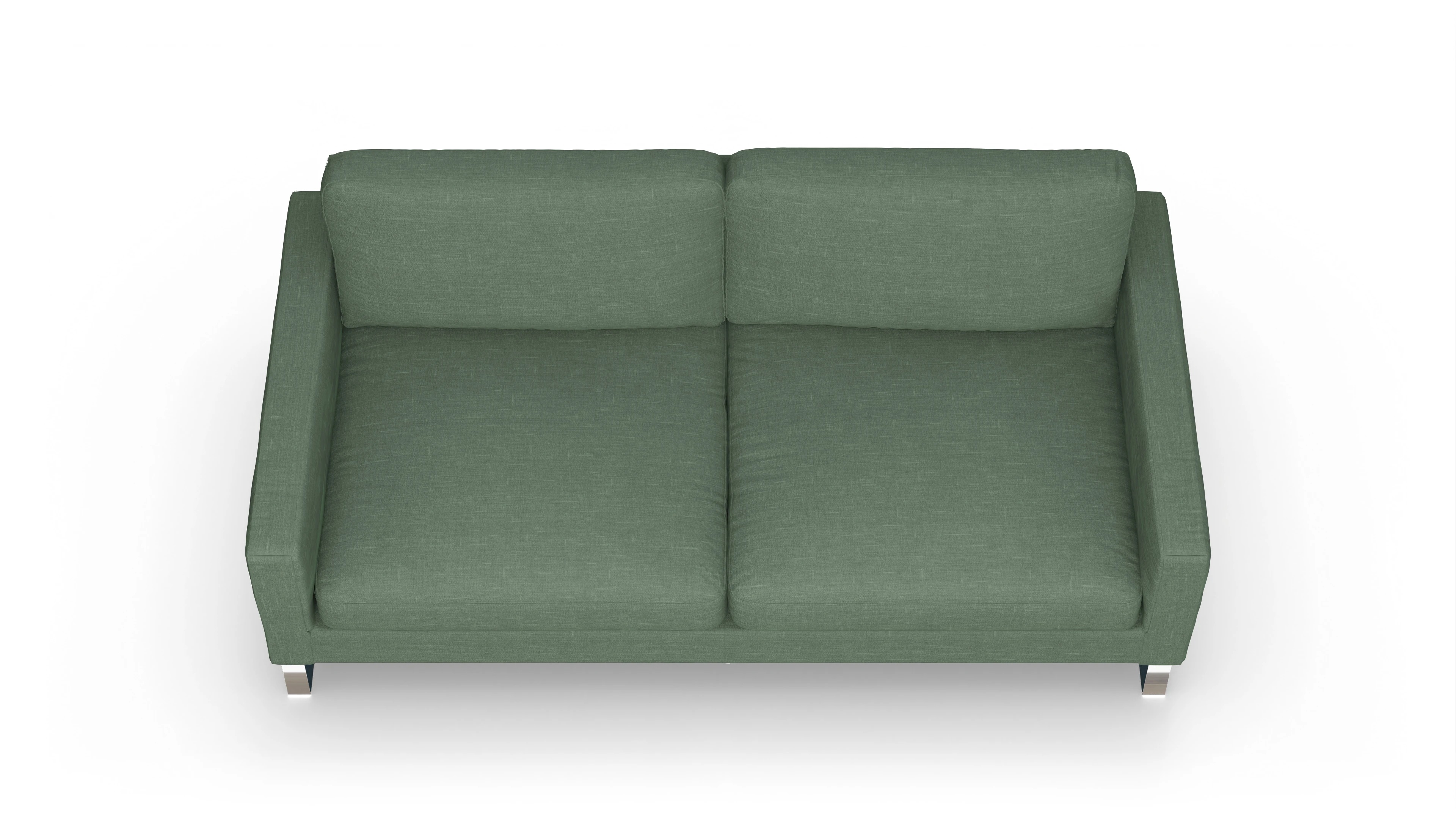 Ansicht des Produktes Cespon 3,5-Sitzer in Stoff grün