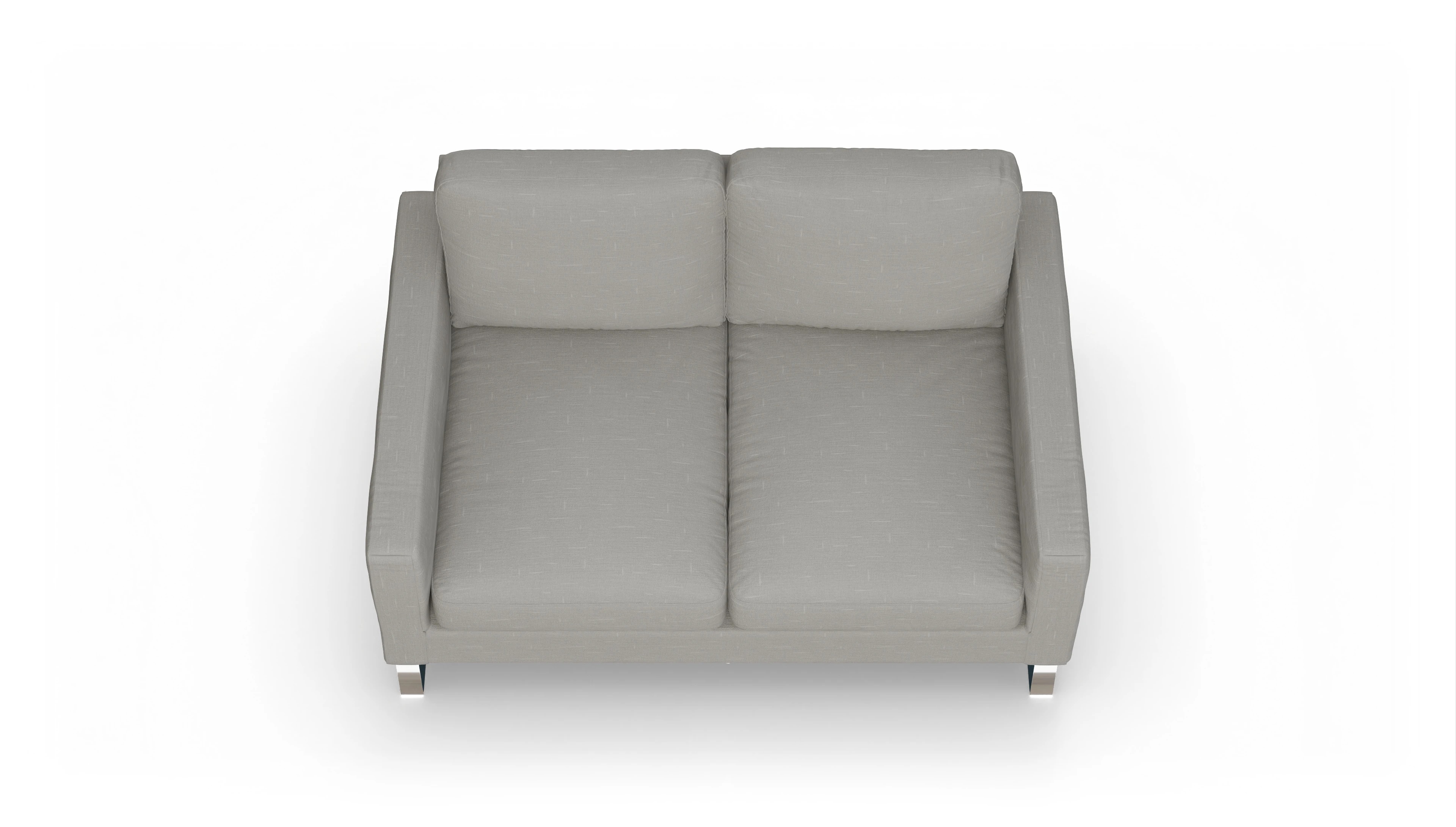 Cespon Stoffsofa Ansicht des Produktes Cespon 2-Sitzer in Stoff grau